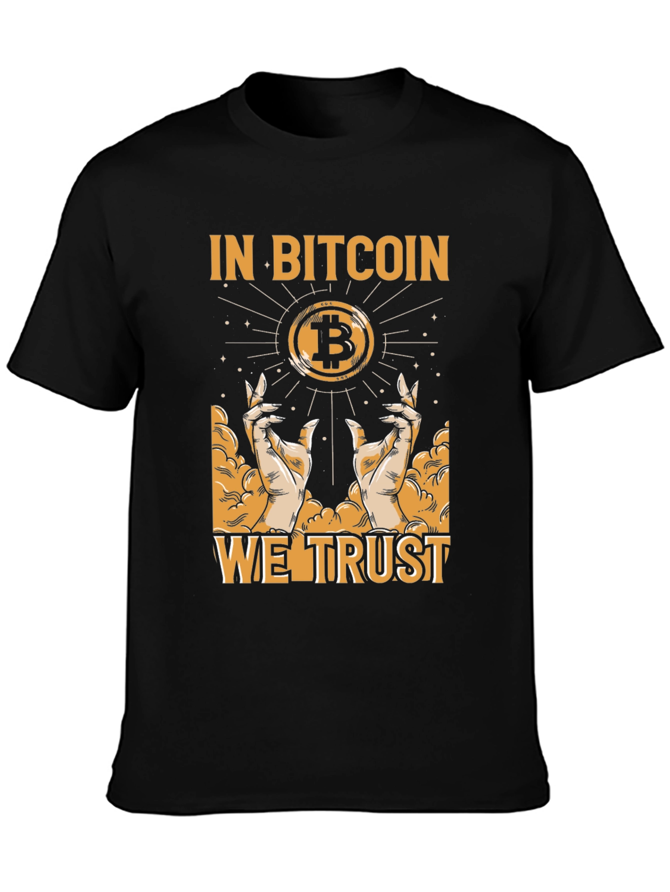 In Bitcoin We Trust Graphic Tee