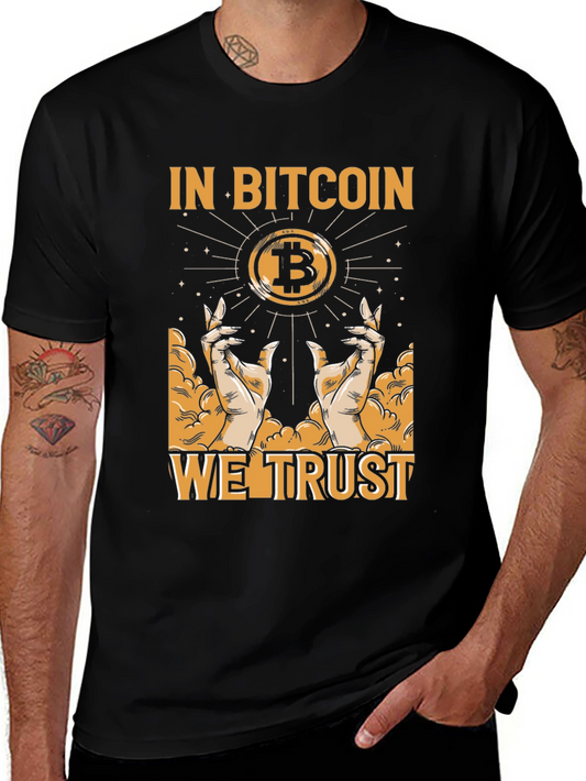 In Bitcoin We Trust Graphic Tee