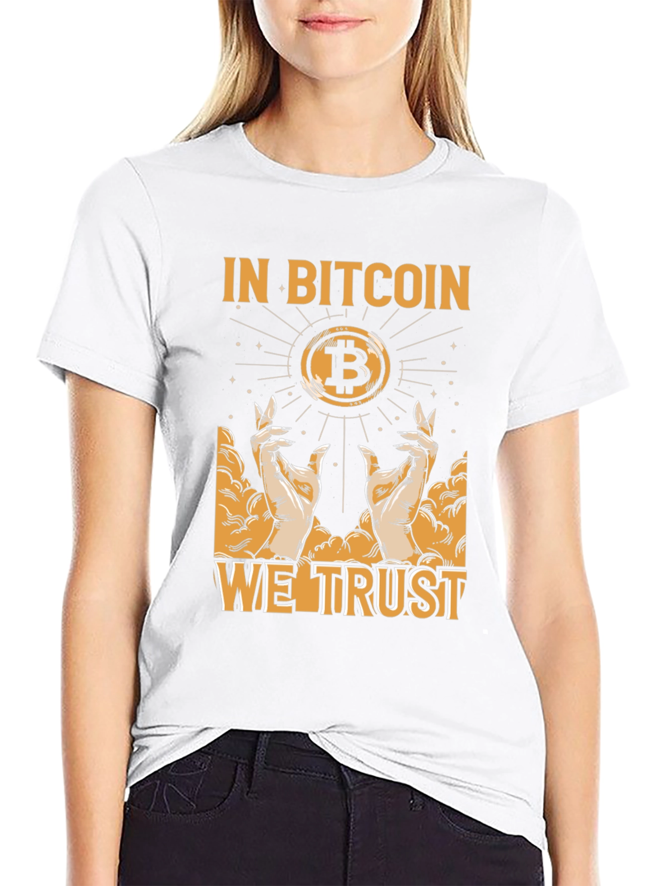In Bitcoin We Trust Graphic Tee