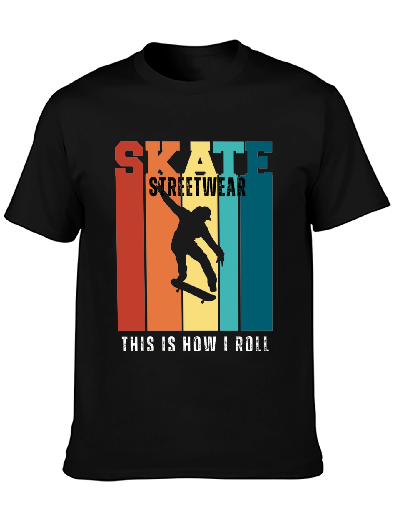 Skate Streetwear Graphic T-Shirt