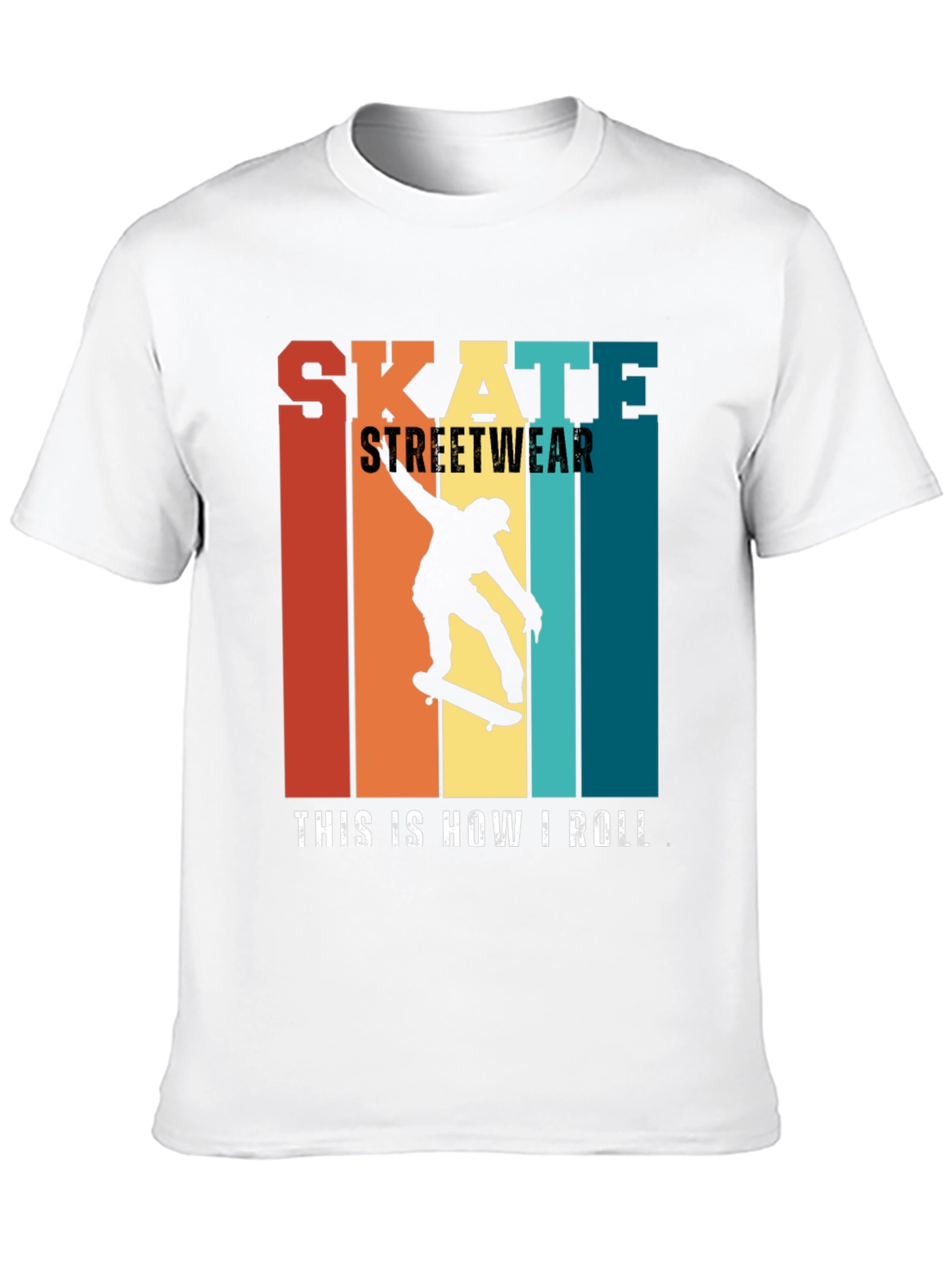 Skate Streetwear Graphic T-Shirt