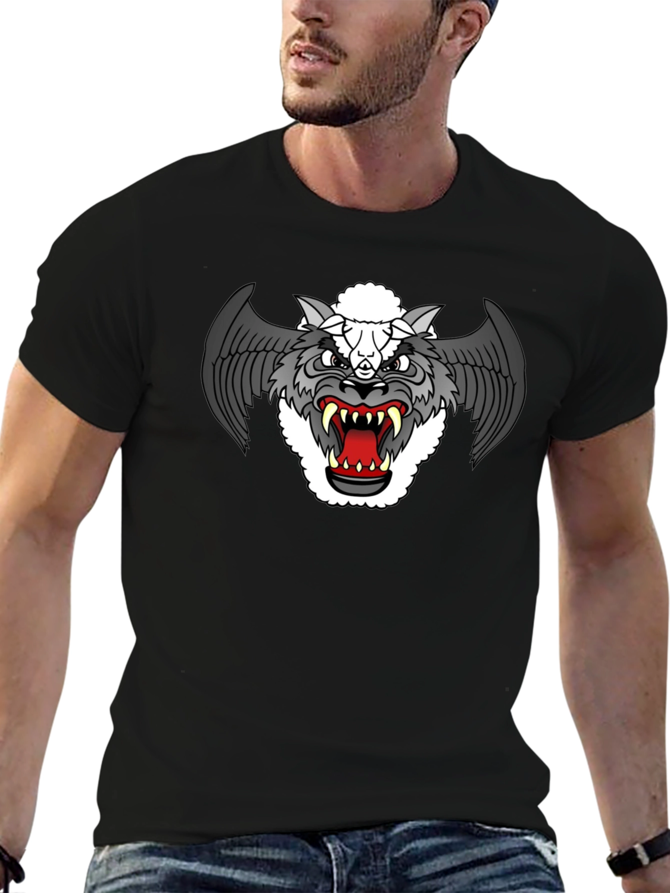 Wolf in Sheeps Clothing Graphic T-Shirt