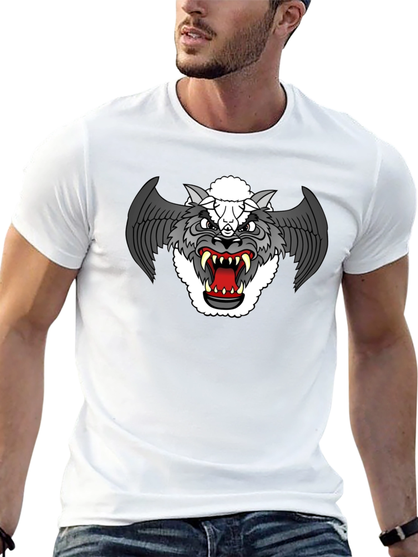 Wolf in Sheeps Clothing Graphic T-Shirt