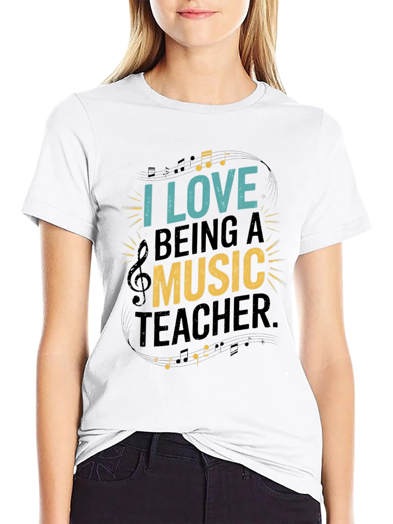I Love Being a Music Teacher T-Shirt