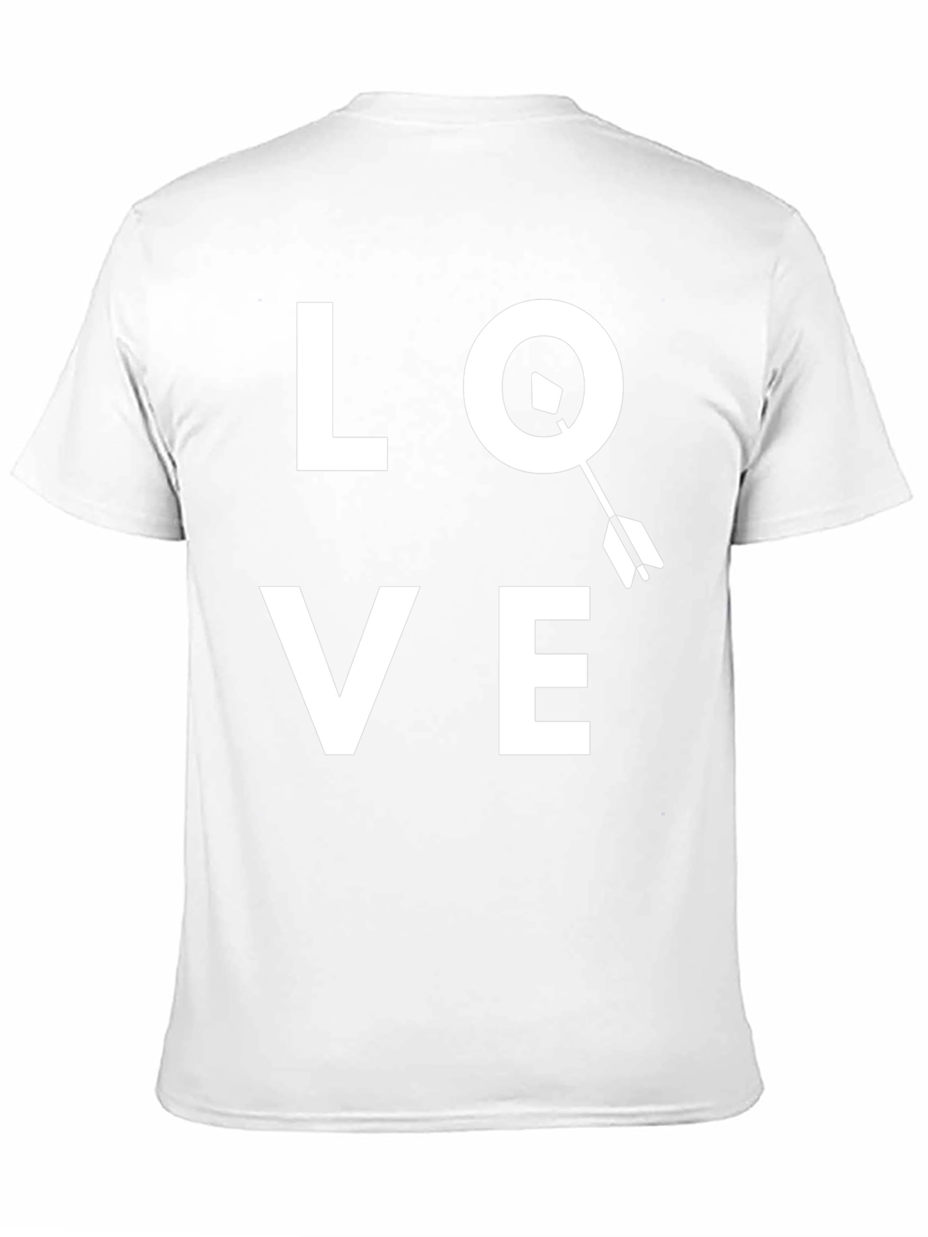Love Arrow Graphic T-Shirt - Black