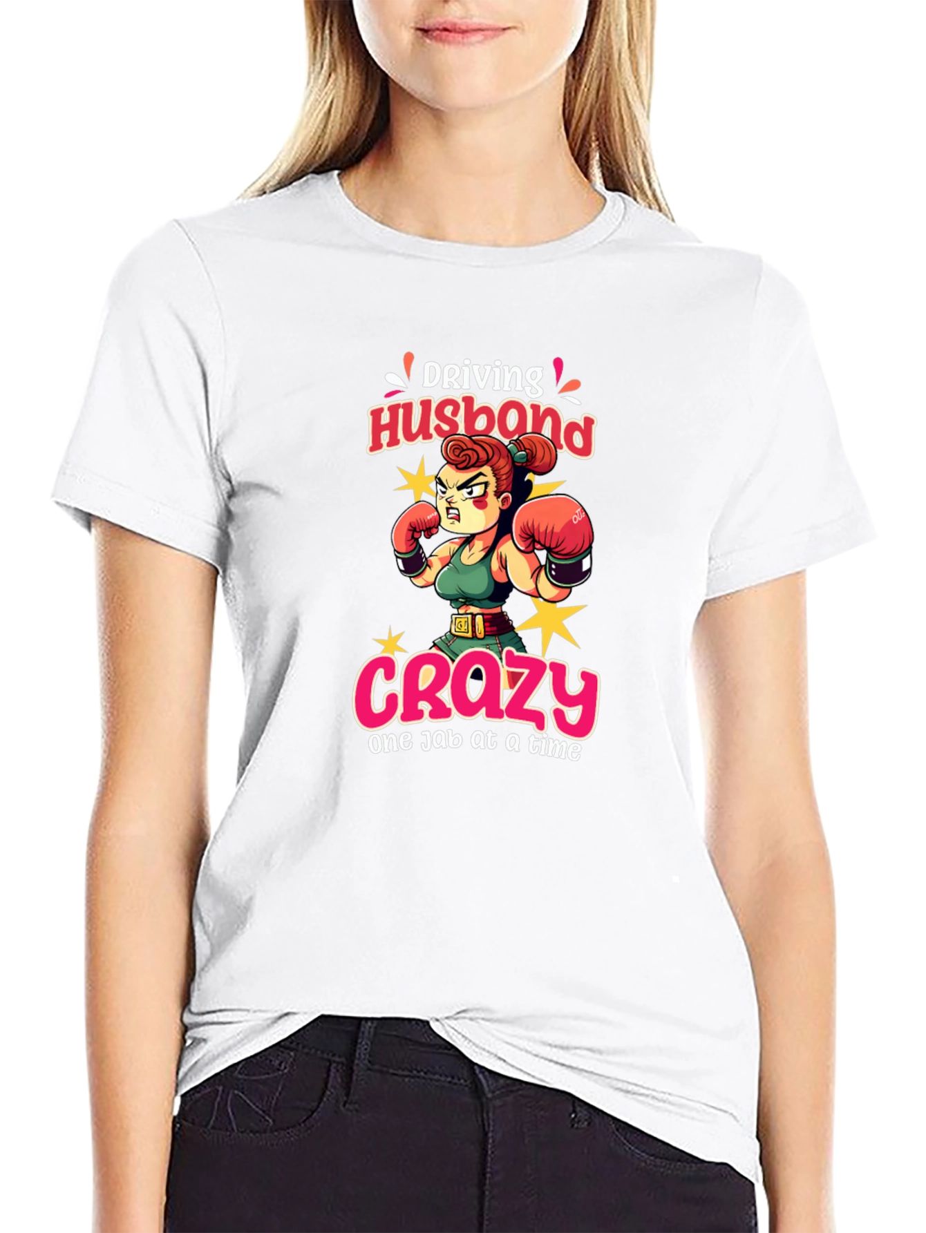 Driving Husband Crazy T-Shirt Funny Wife Tee