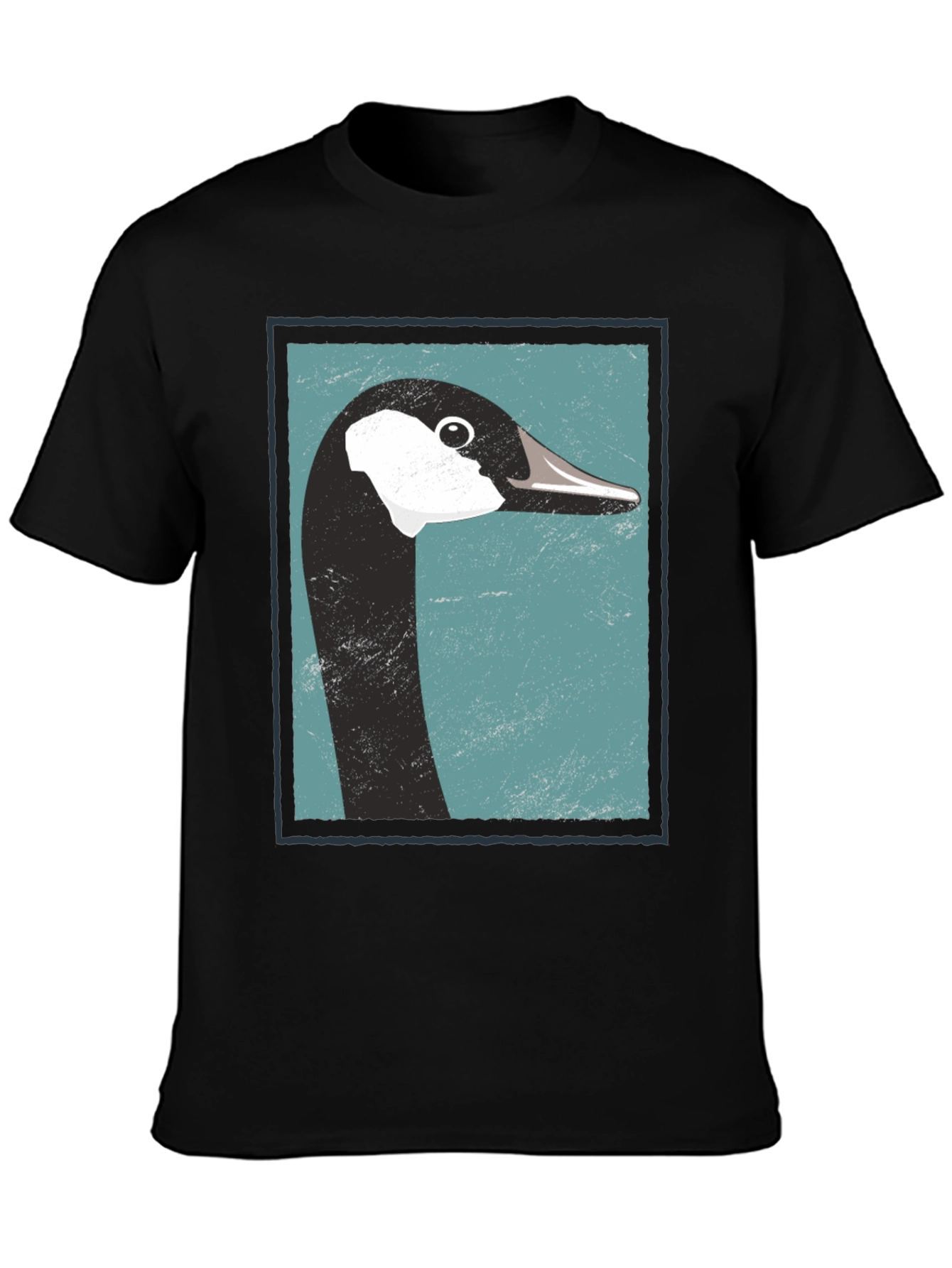 Goose Graphic Tee - Black