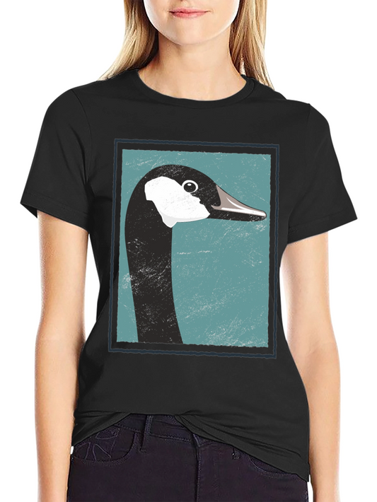 Goose Graphic Tee - Black