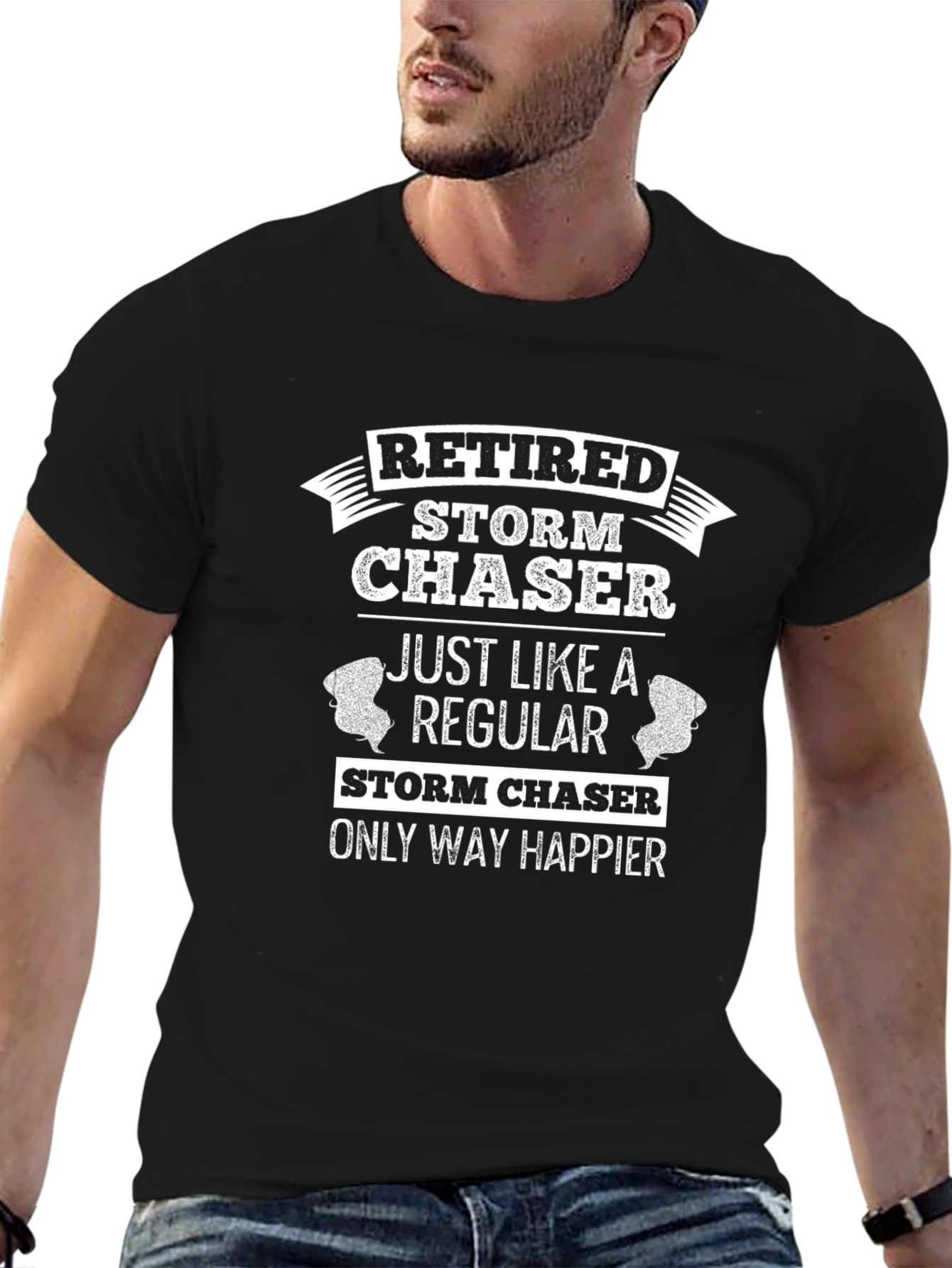 Retired Storm Chaser Graphic Tee