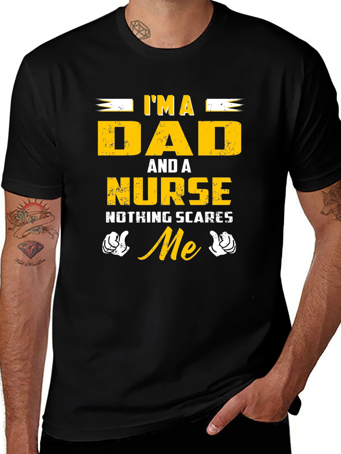 Im A Dad And A Nurse T-Shirt