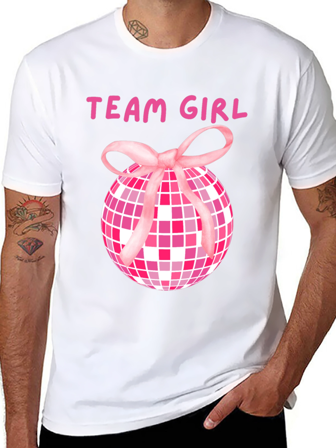 Team Girl Gender Reveal T-Shirt
