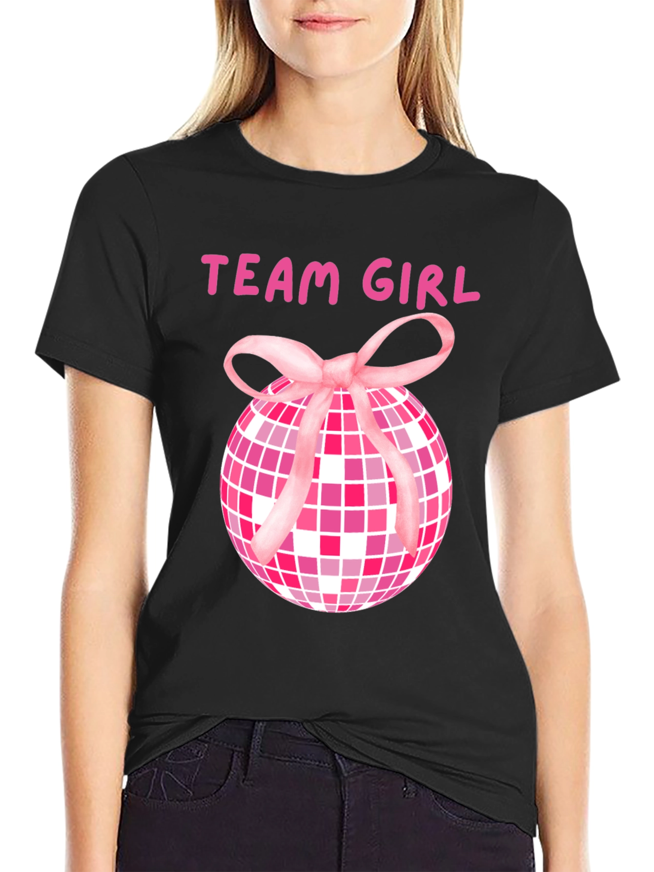 Team Girl Gender Reveal T-Shirt