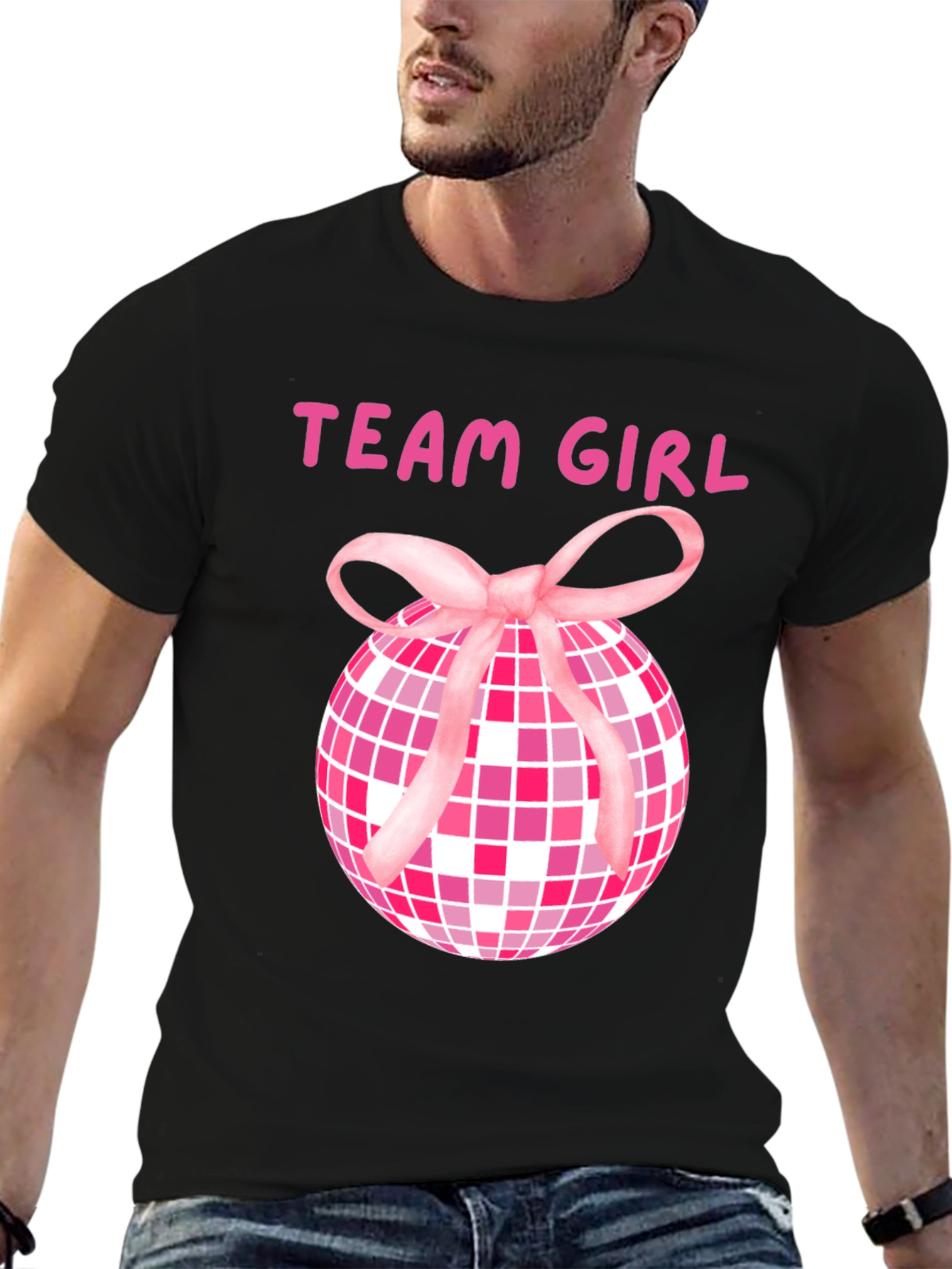 Team Girl Gender Reveal T-Shirt