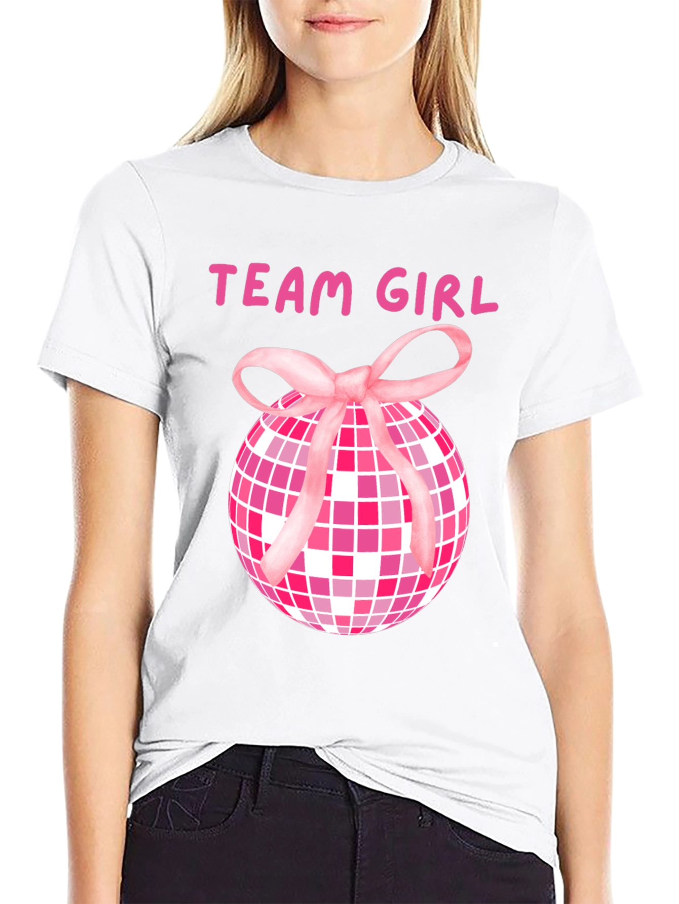 Team Girl Gender Reveal T-Shirt