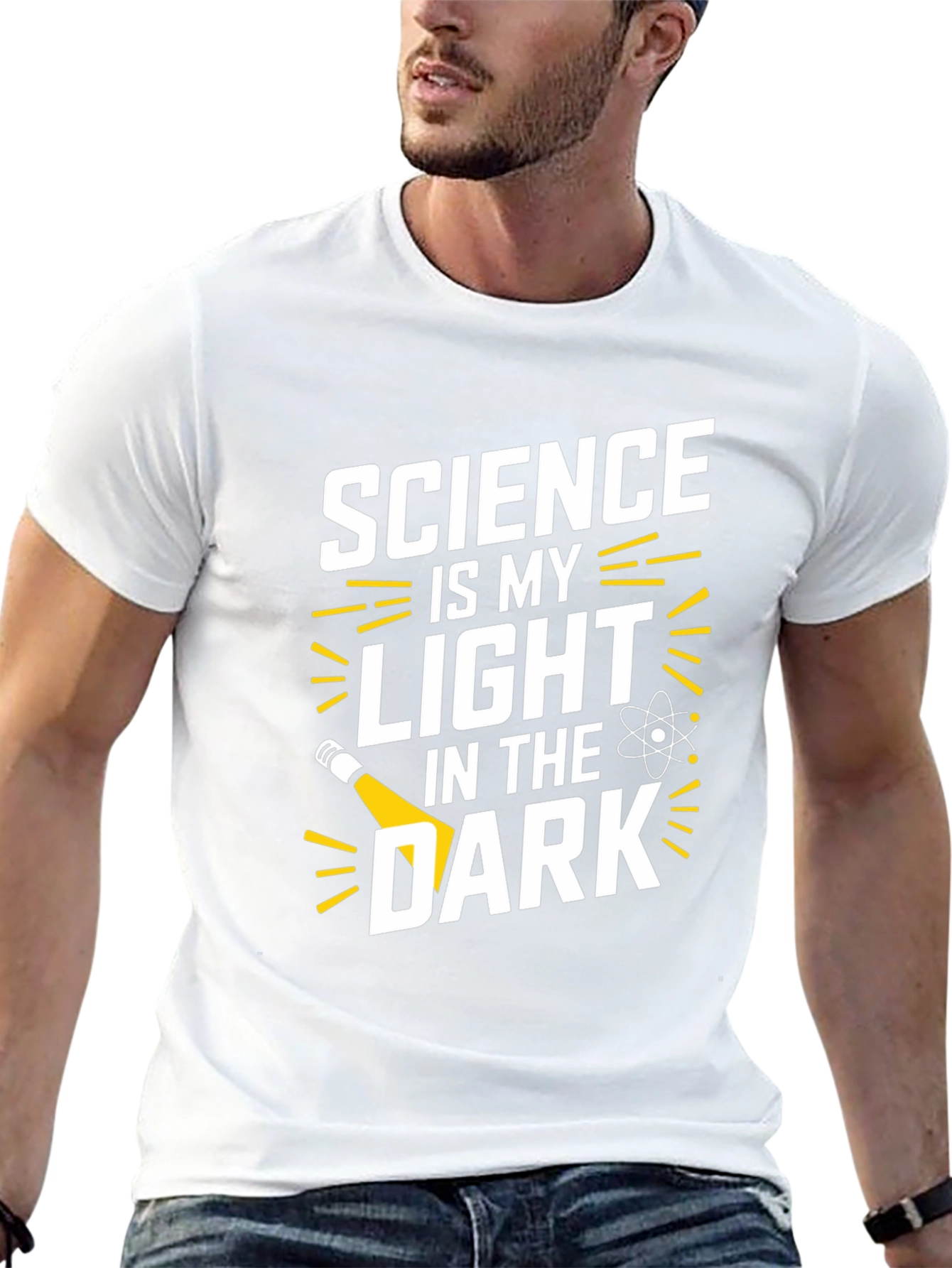 Science is My Light T-Shirt - Black