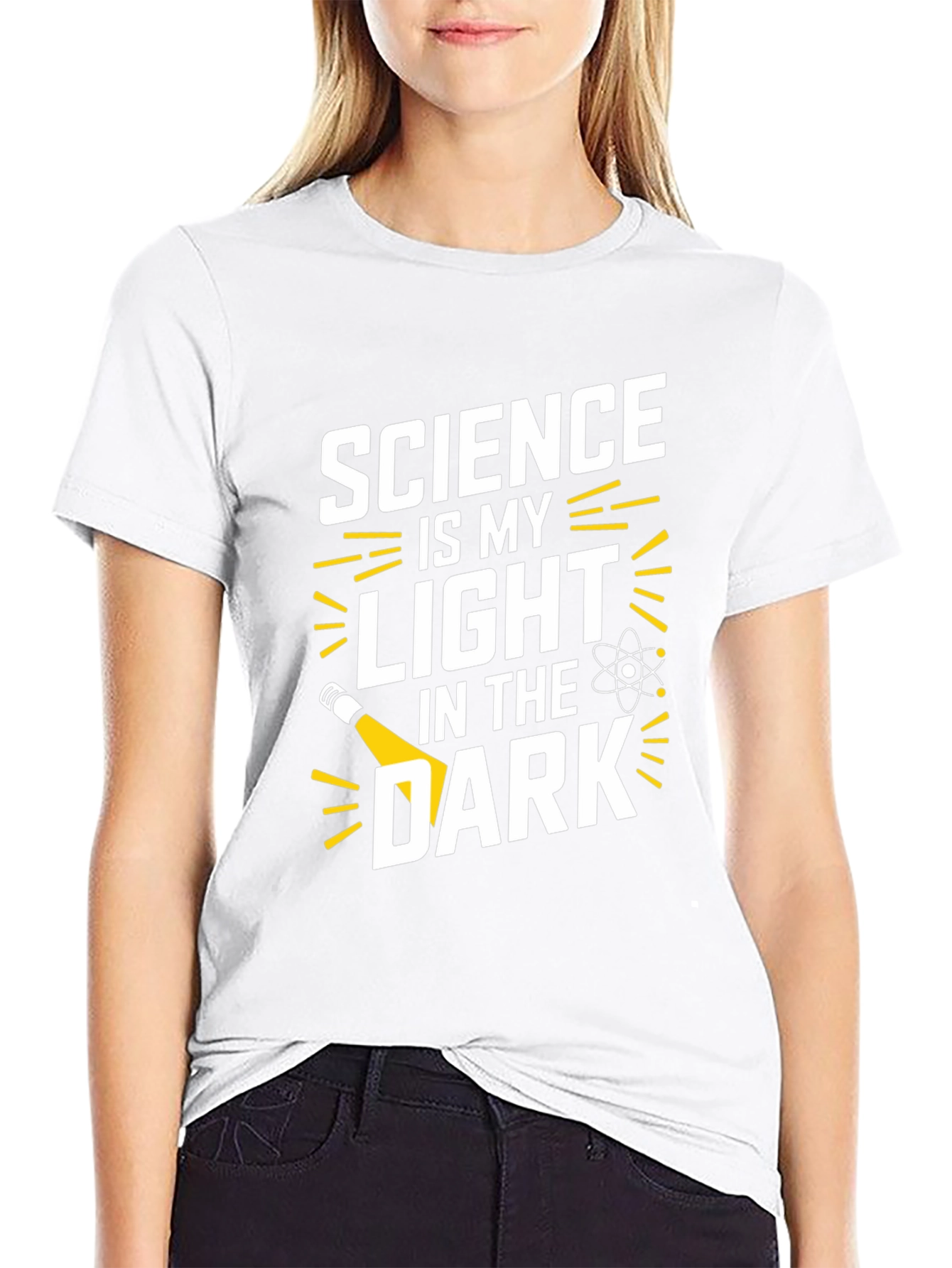 Science is My Light T-Shirt - Black