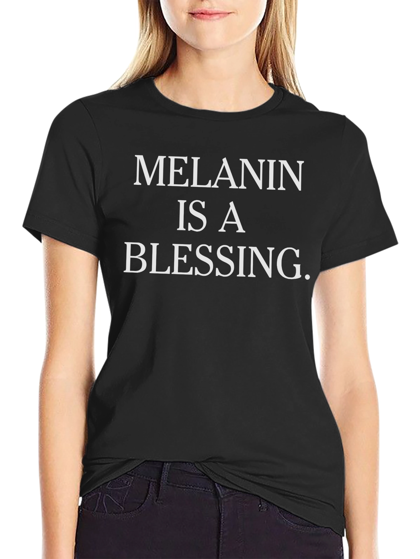 Melanin Is A Blessing Graphic T-Shirt