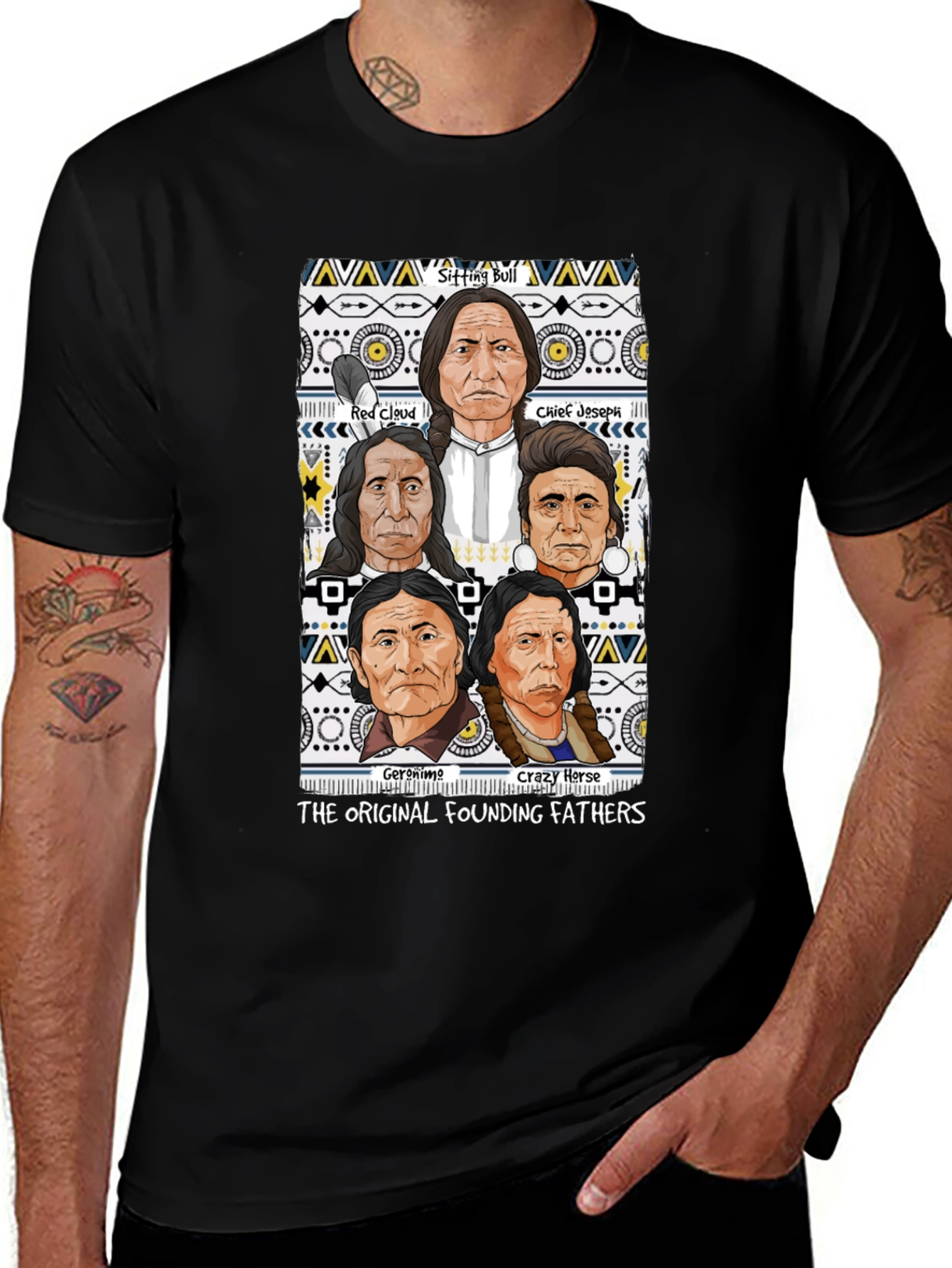 Native American Founding Fathers T-Shirt