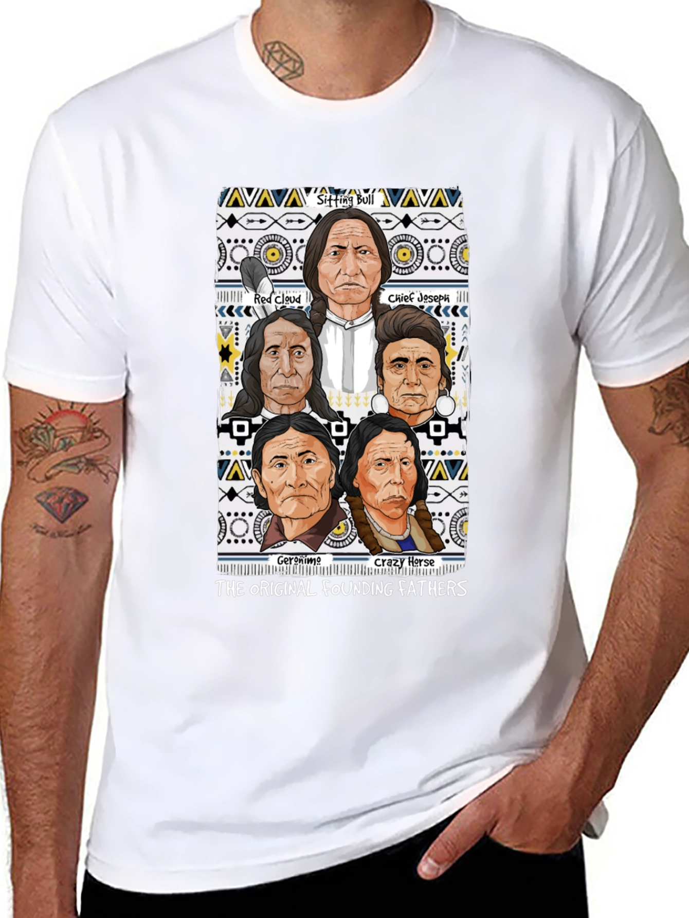 Native American Founding Fathers T-Shirt