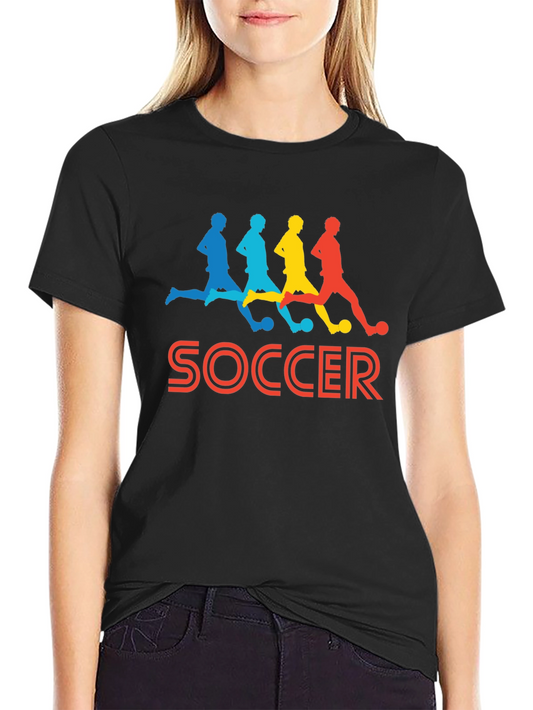 Colorful Soccer T-Shirt