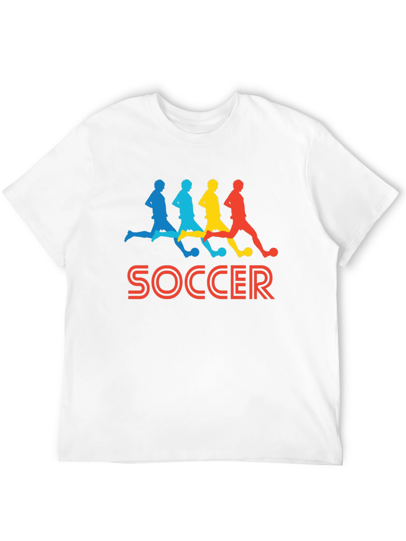 Colorful Soccer T-Shirt