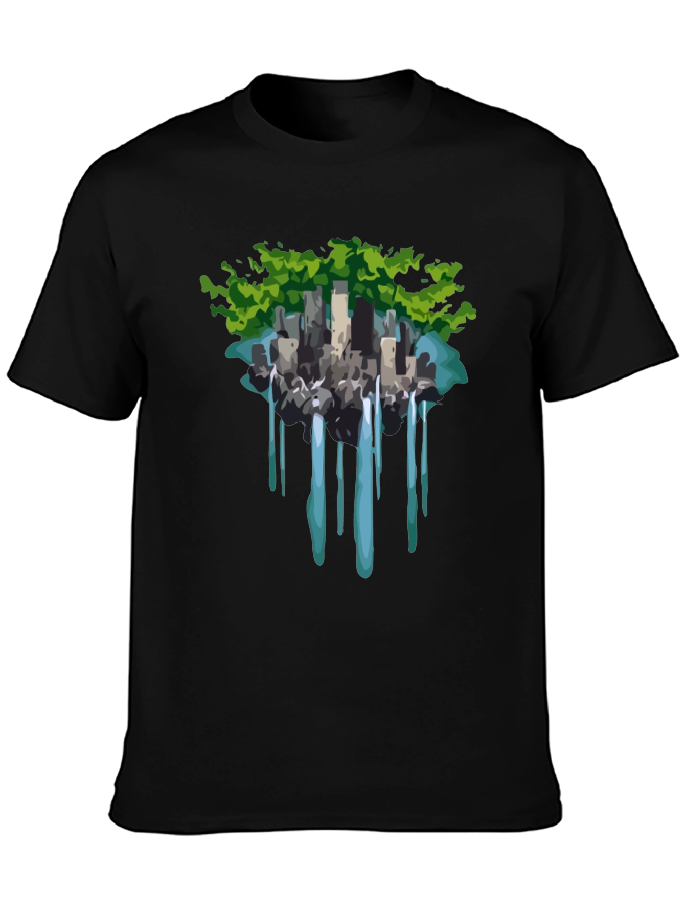 Urban Oasis T-Shirt - Nature Meets City