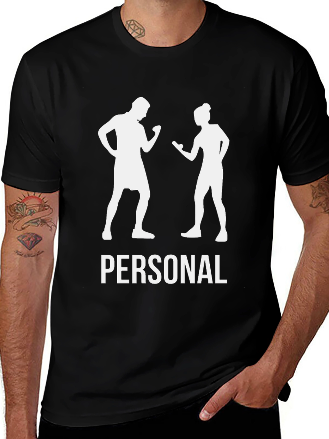 Personal Trainer Black T-Shirt