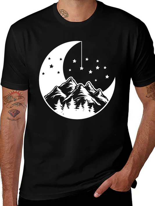 Mountain Moon T-Shirt - Adventure Awaits
