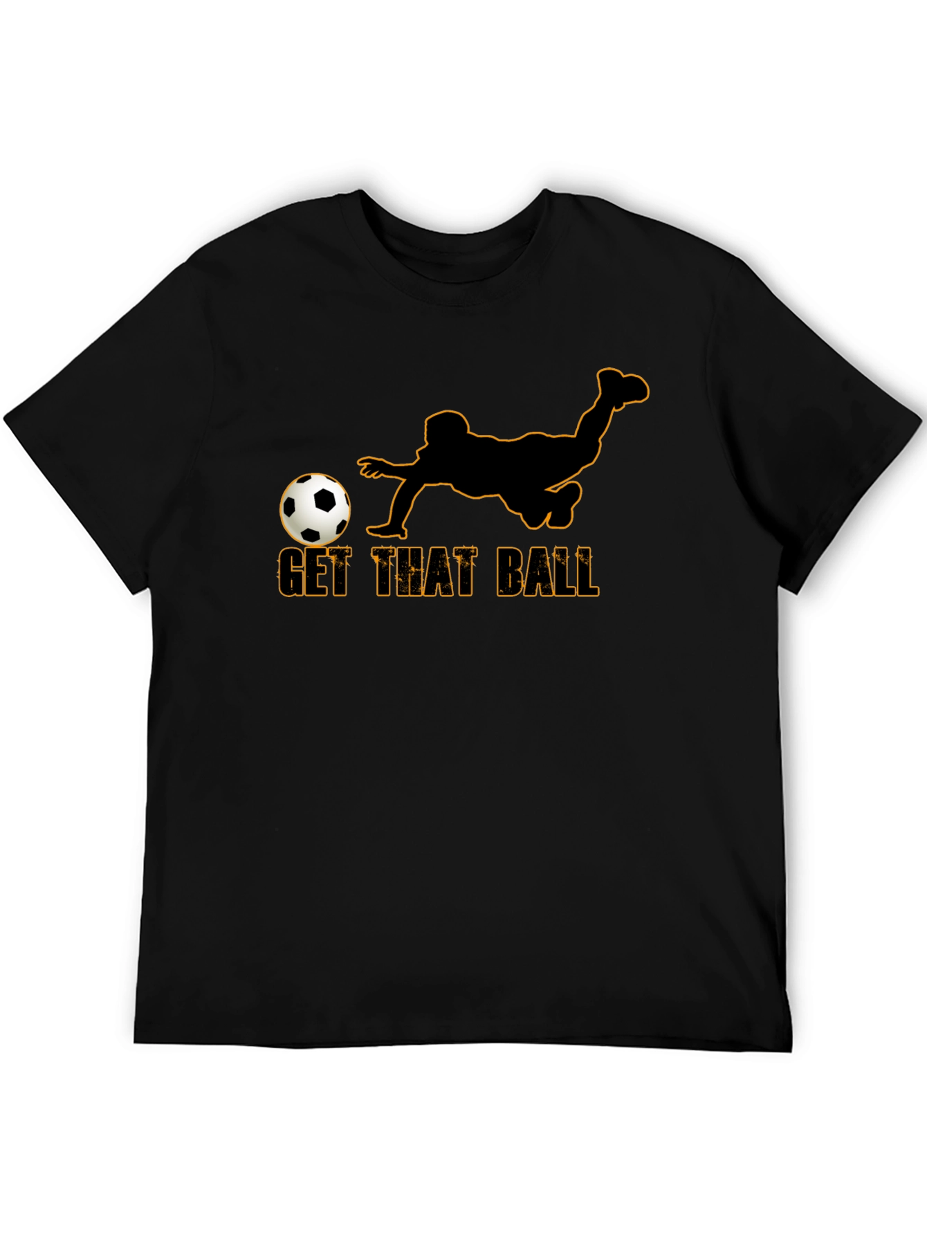 Get That Ball Graphic T-Shirt - Soccer Fan Tee