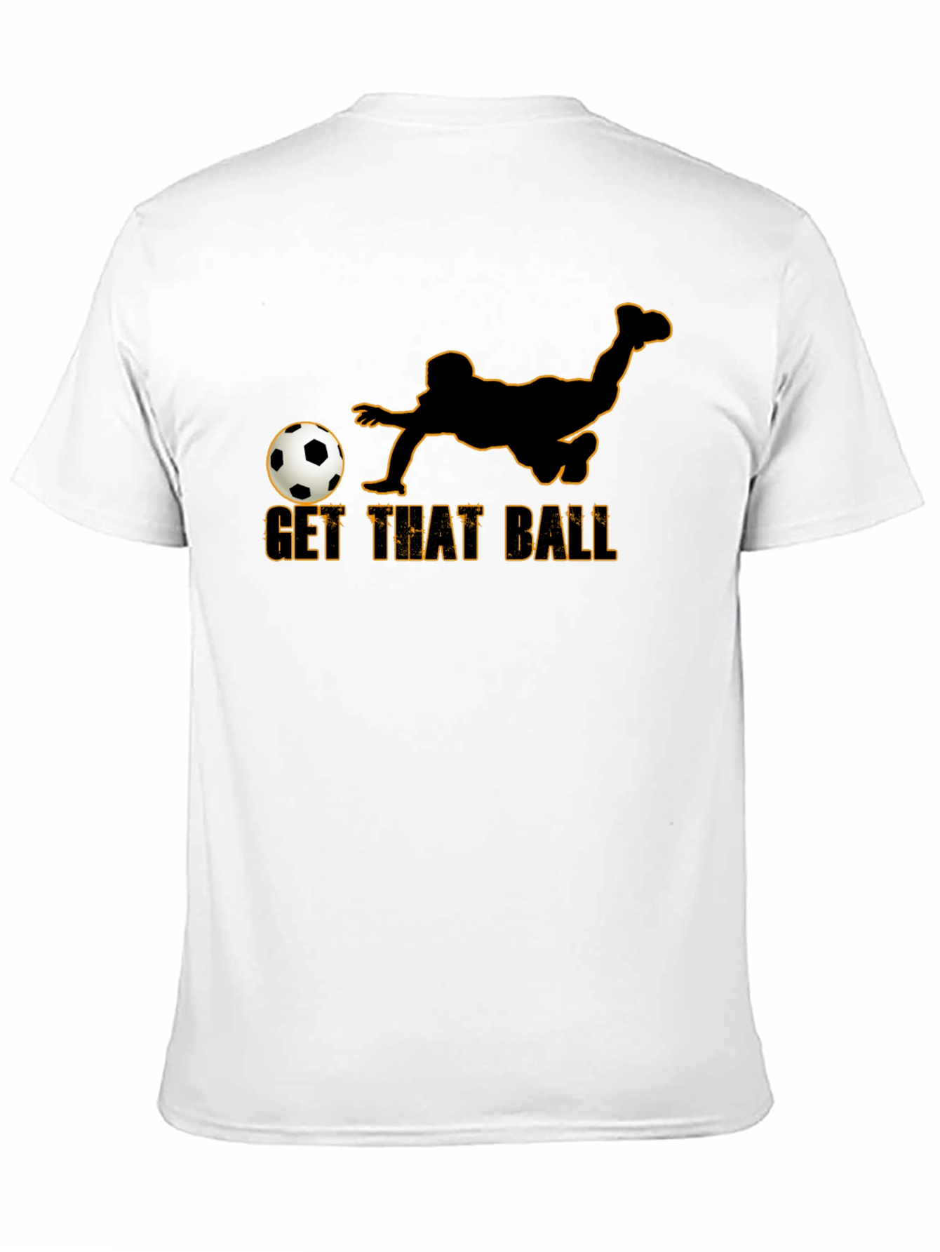 Get That Ball Graphic T-Shirt - Soccer Fan Tee