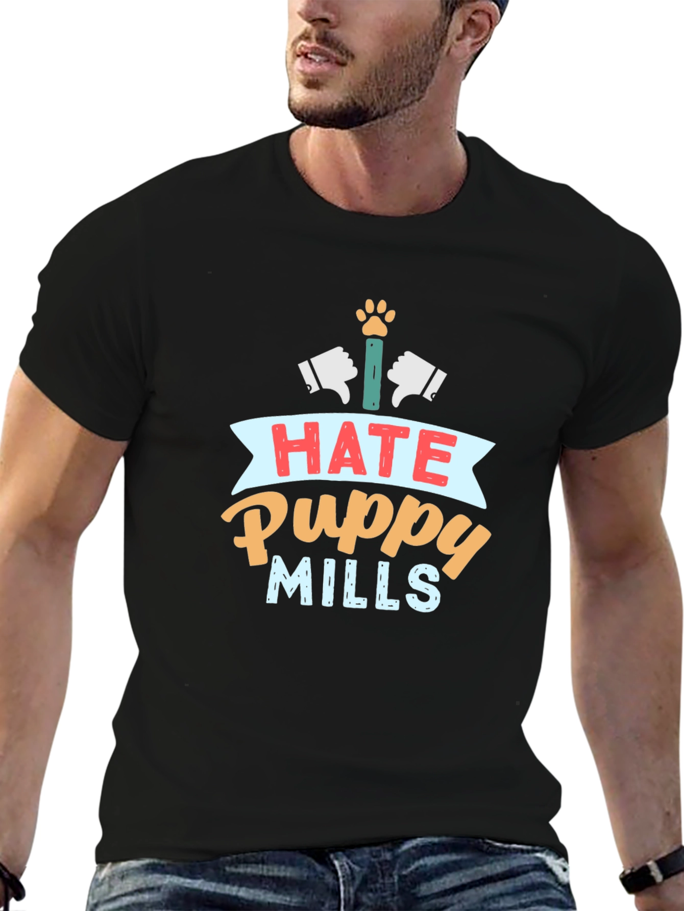 Hate Puppy Mills Graphic Tee