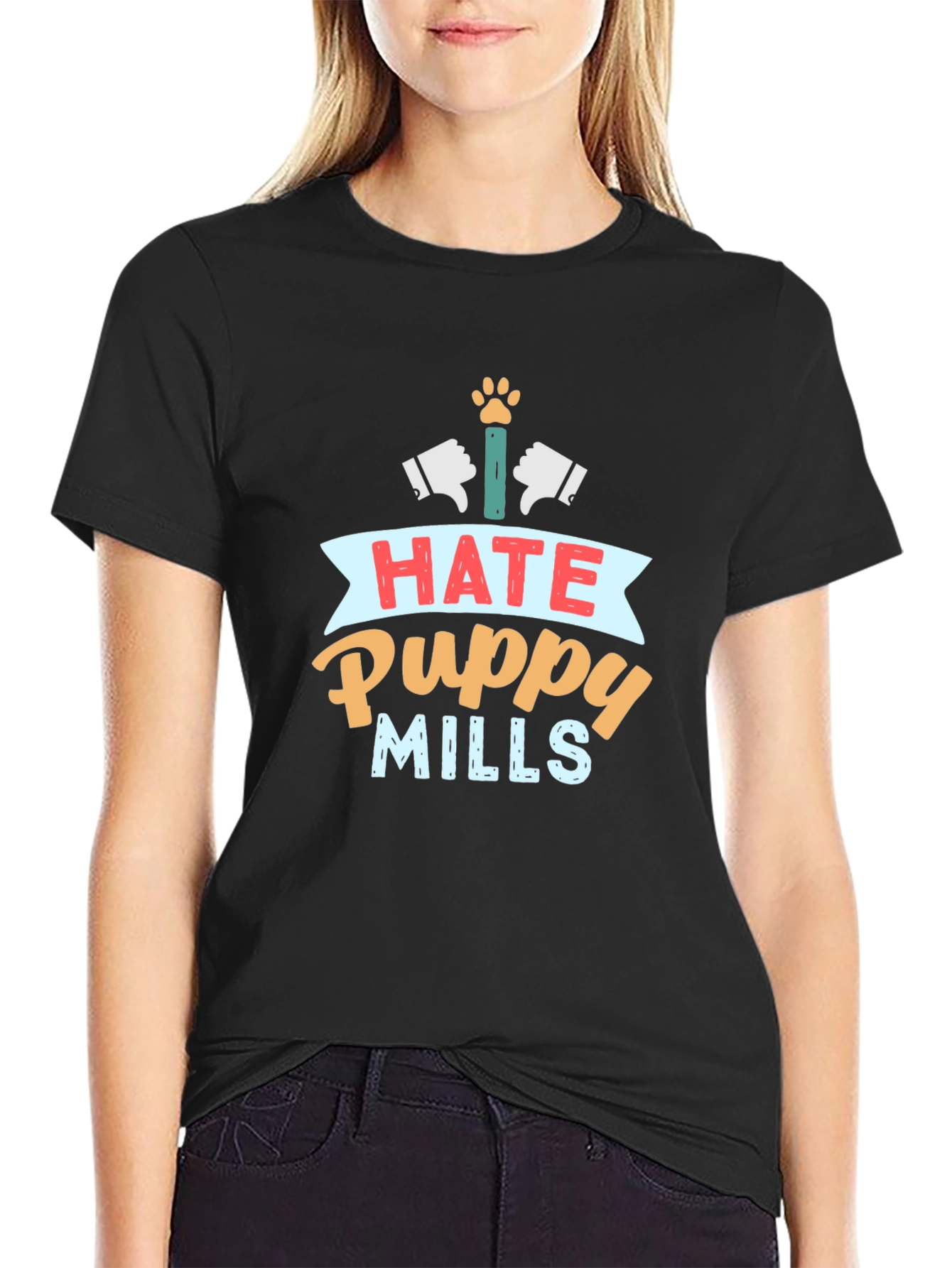 Hate Puppy Mills Graphic Tee