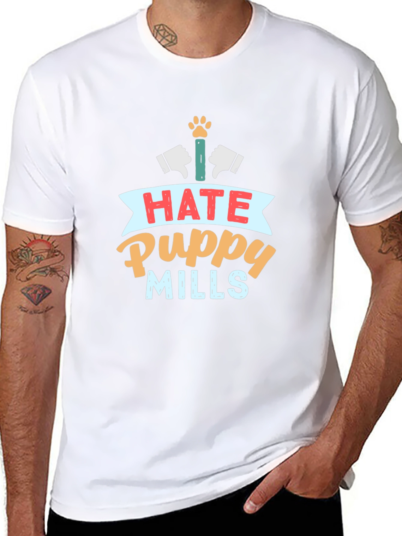 Hate Puppy Mills Graphic Tee