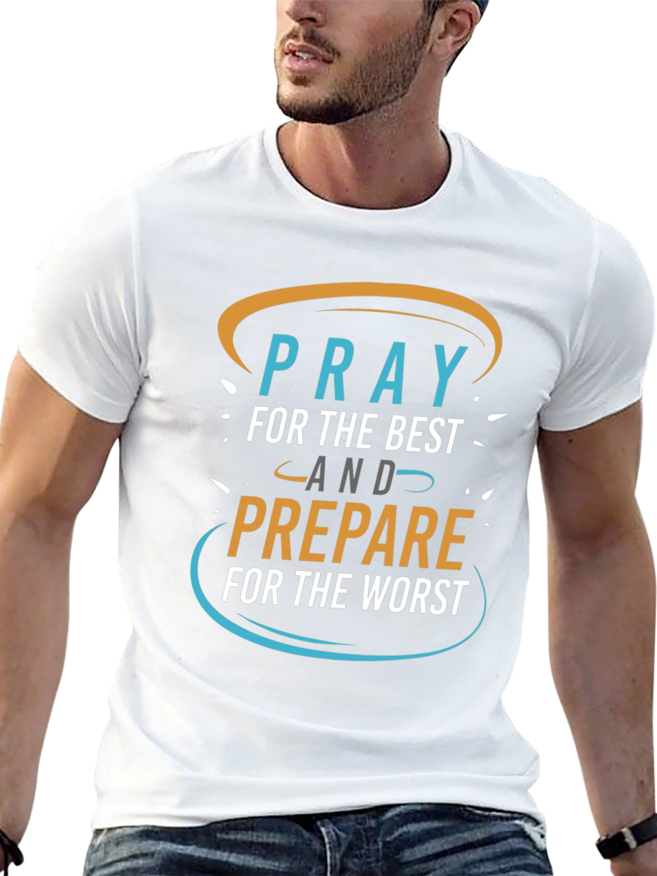 Pray for the Best Graphic Tee