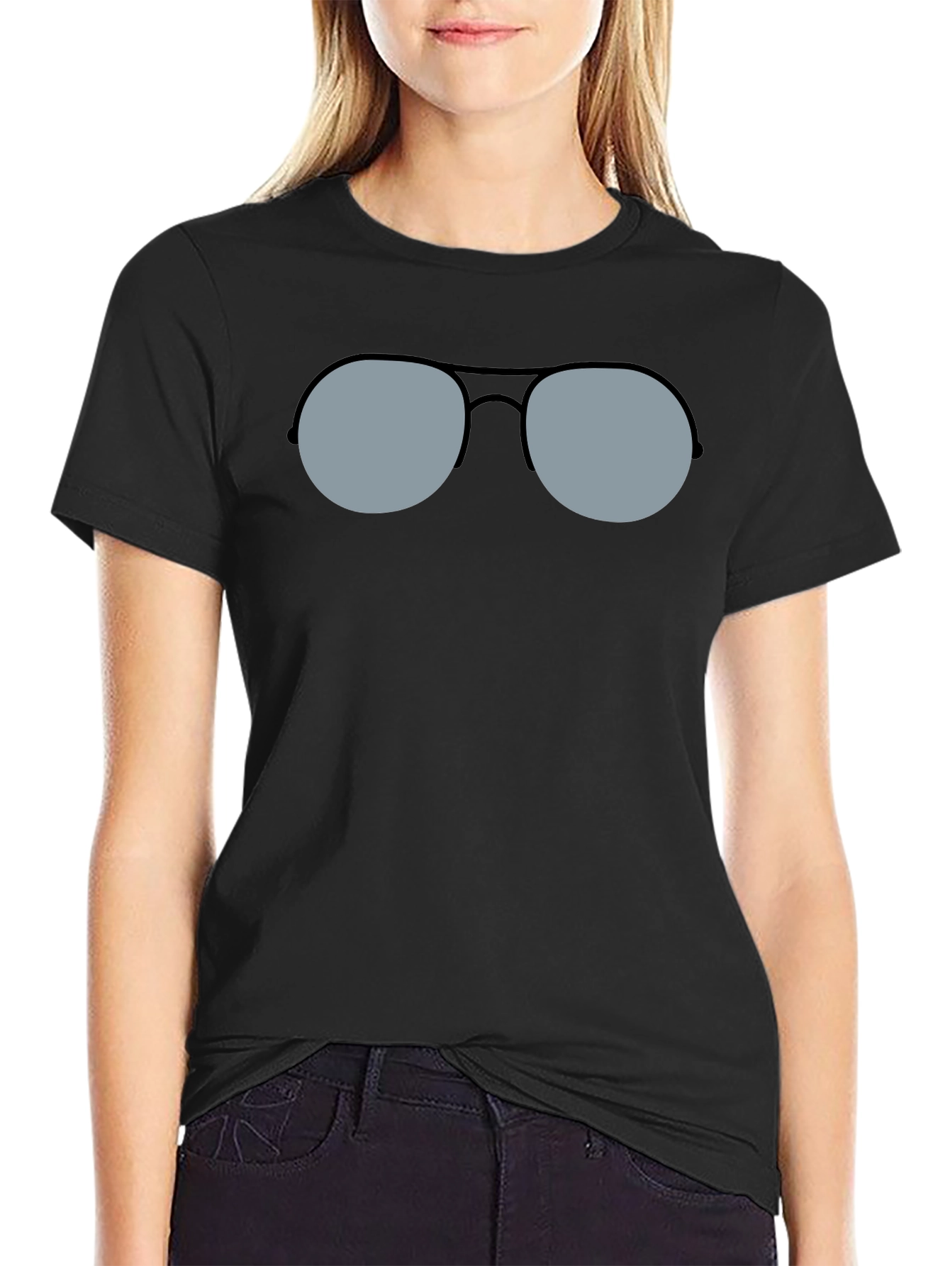 Cool Shades Graphic Tee - Classic Style