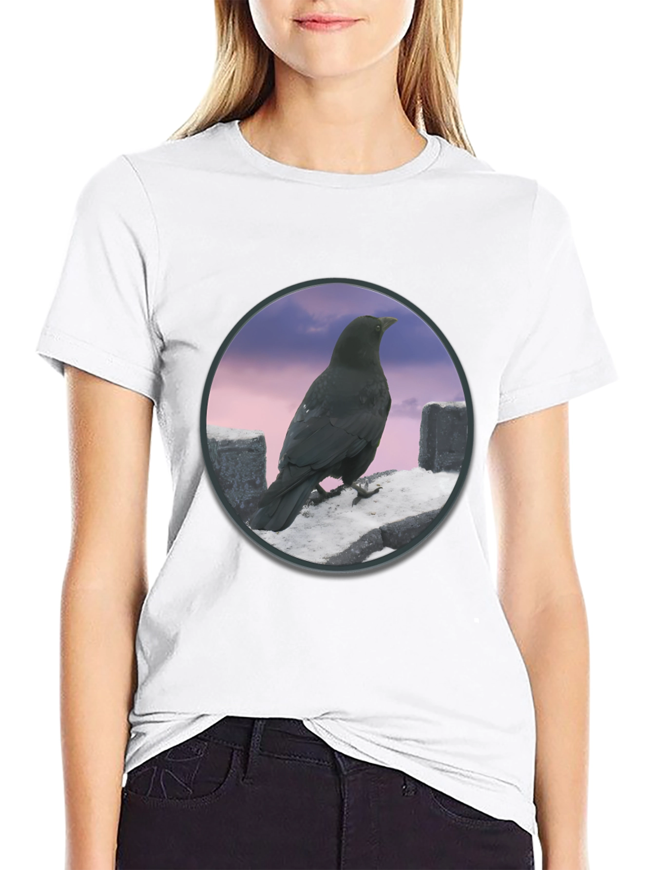 Raven on The Wall T-Shirt