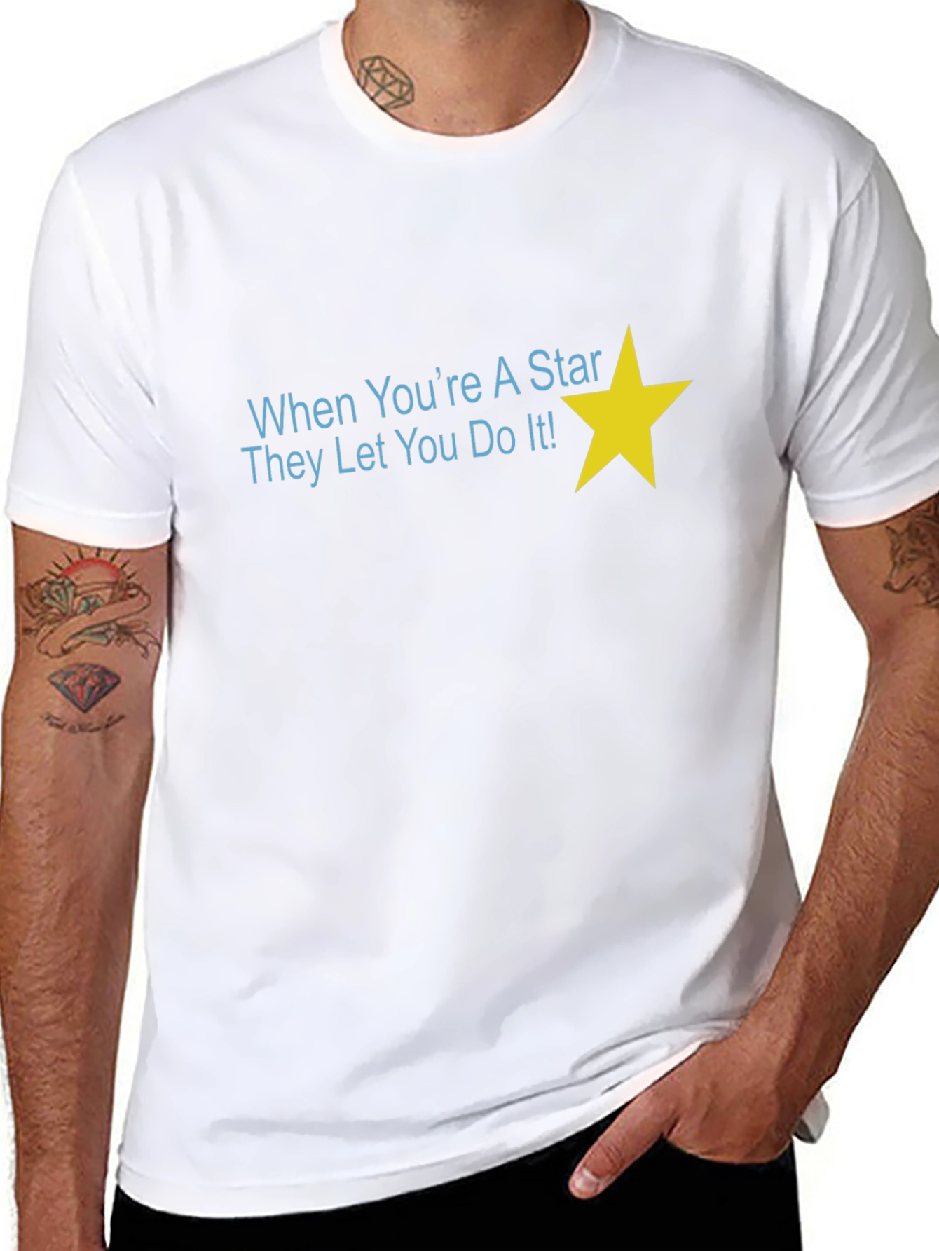 Star Graphic Tee - When Youre a Star