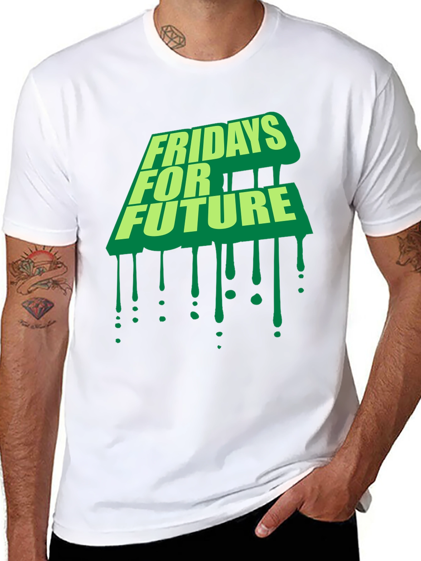 Fridays For Future Graphic Tee - Eco-Friendly Activism