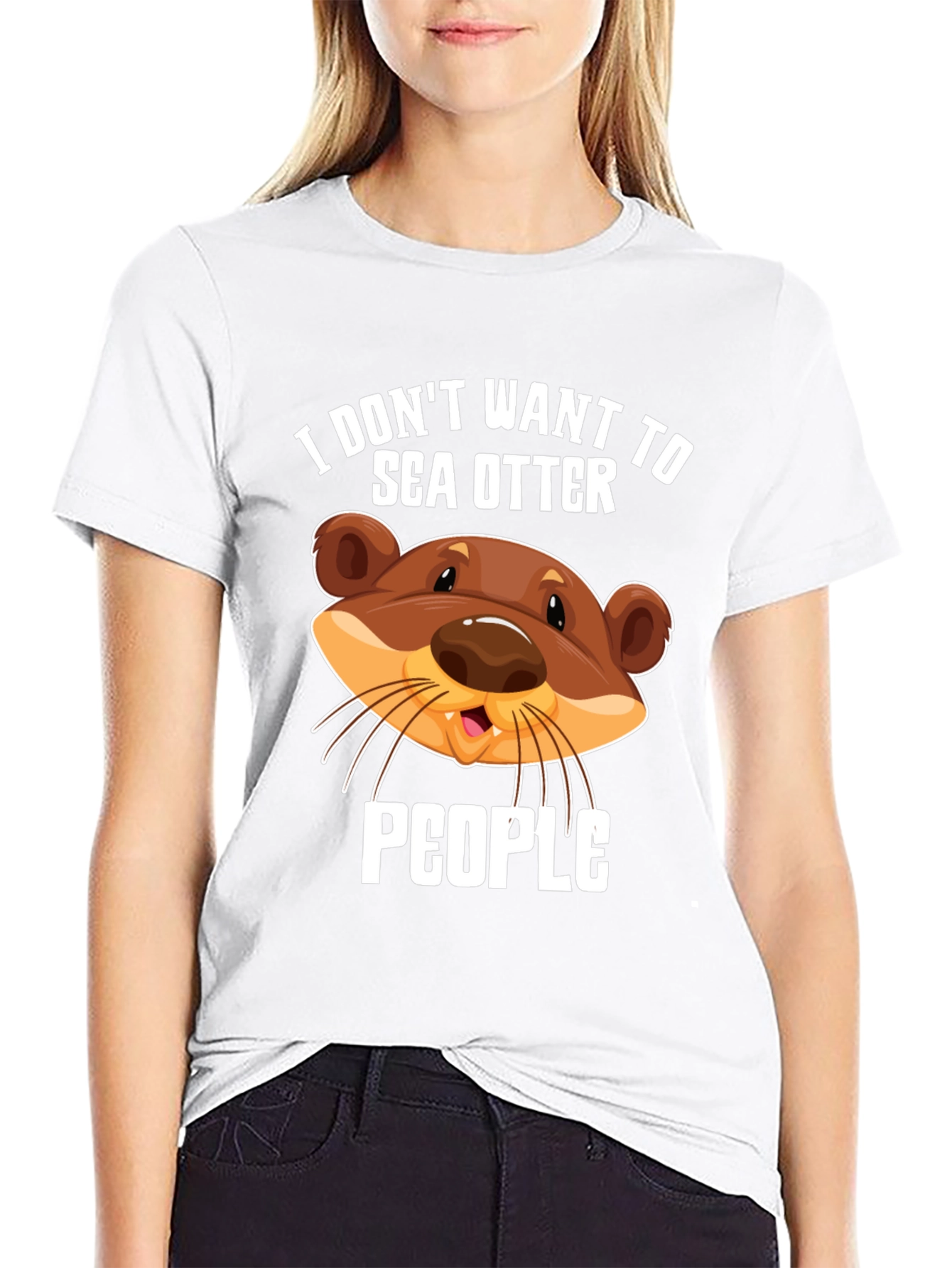 Sea Otter People Graphic Tee