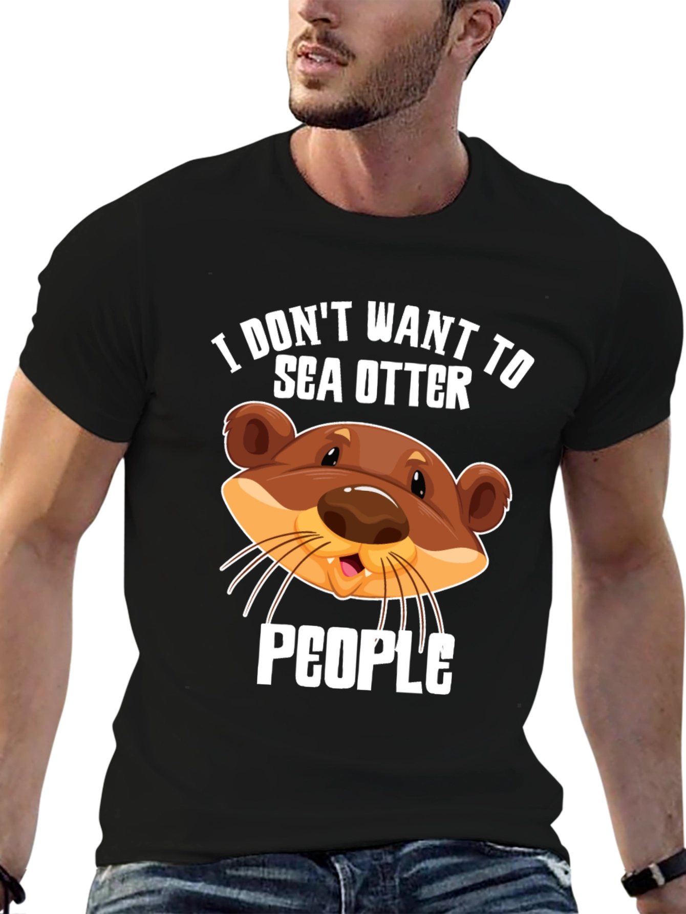 Sea Otter People Graphic Tee