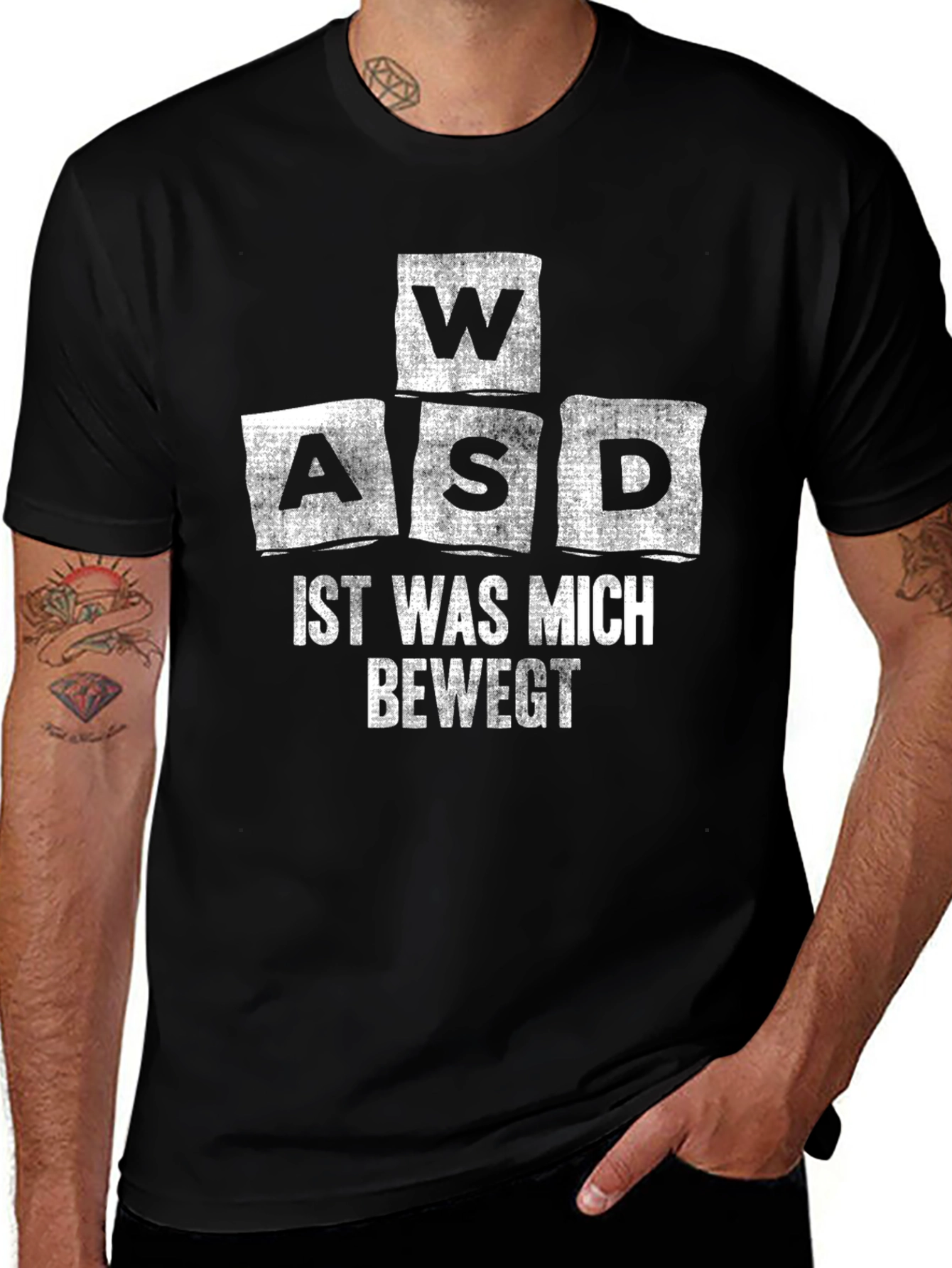 Gamer T-Shirt - WASD Gaming Move