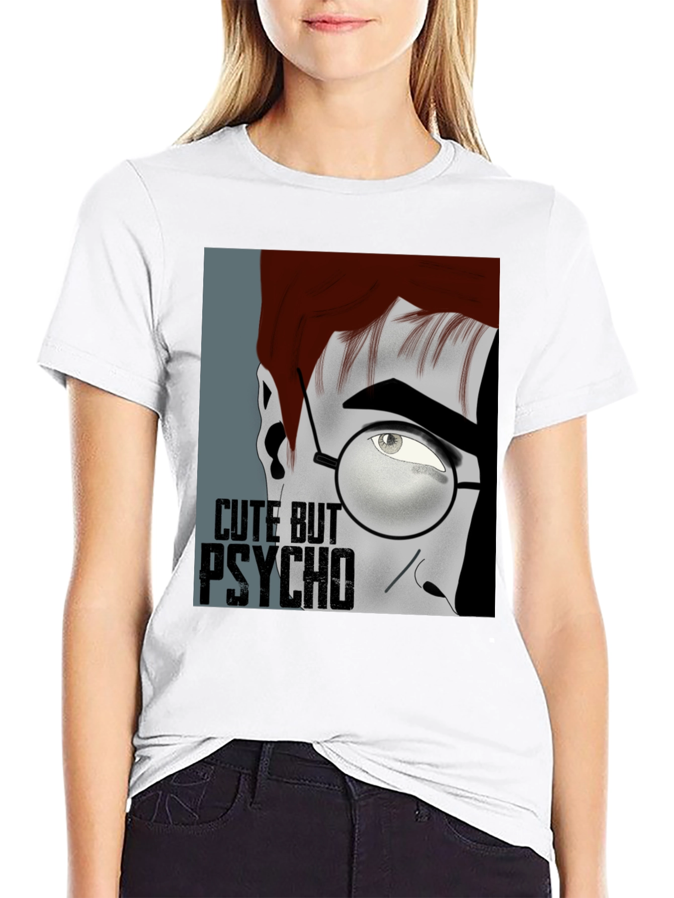 Cute But Psycho Graphic T-Shirt