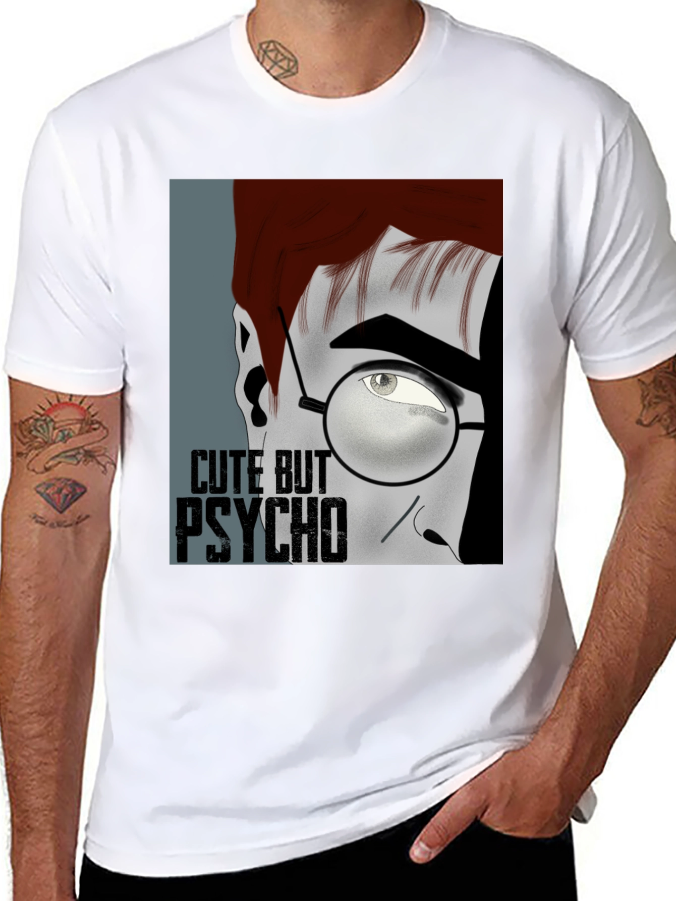 Cute But Psycho Graphic T-Shirt