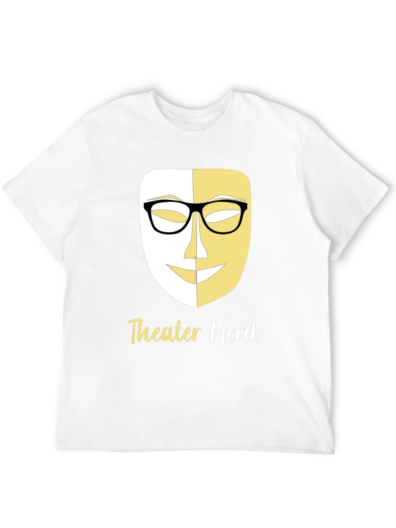 Theater Nerd T-Shirt - Comedy & Tragedy Mask Design
