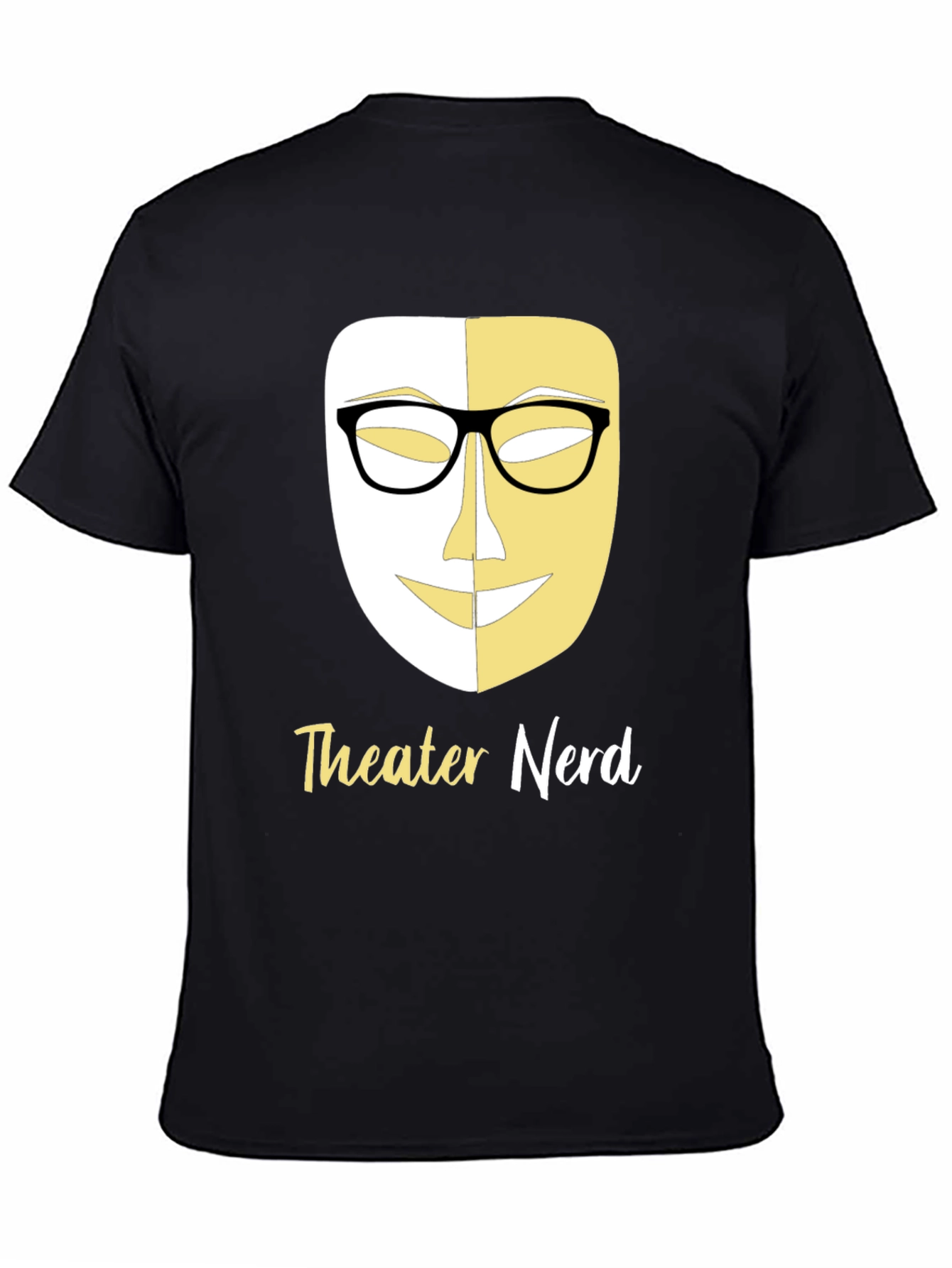 Theater Nerd T-Shirt - Comedy & Tragedy Mask Design