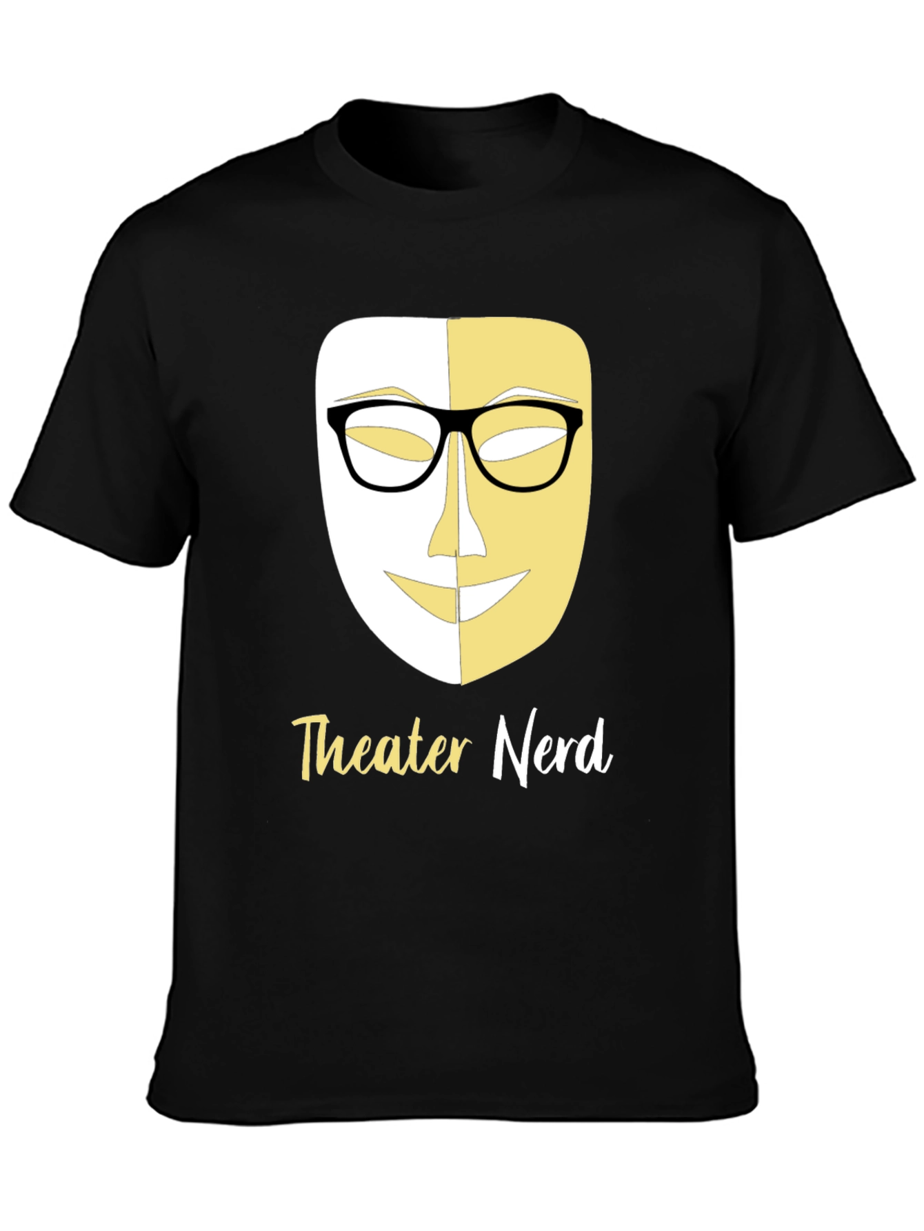 Theater Nerd T-Shirt - Comedy & Tragedy Mask Design