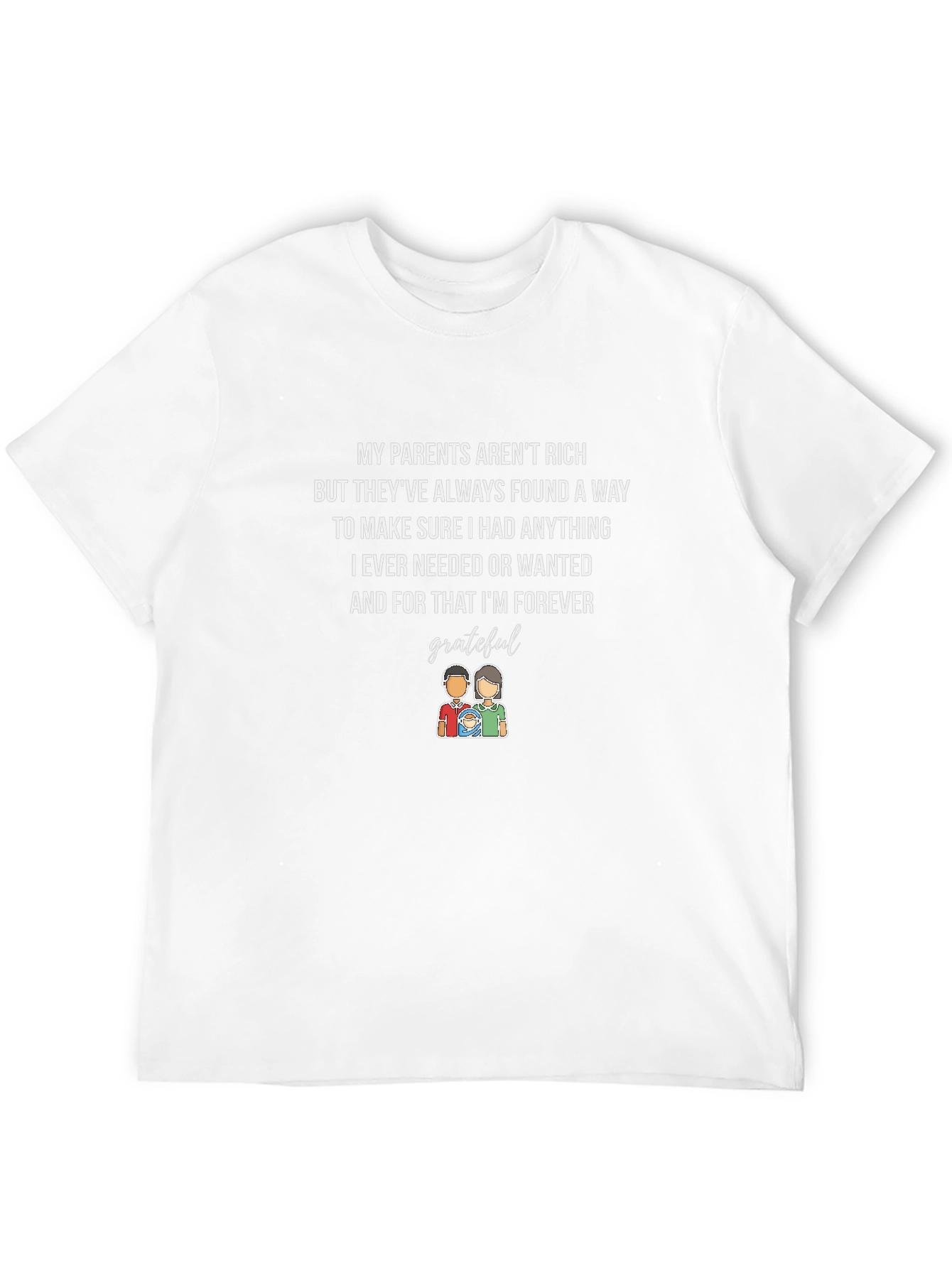 Grateful Parents Graphic T-Shirt - Unisex