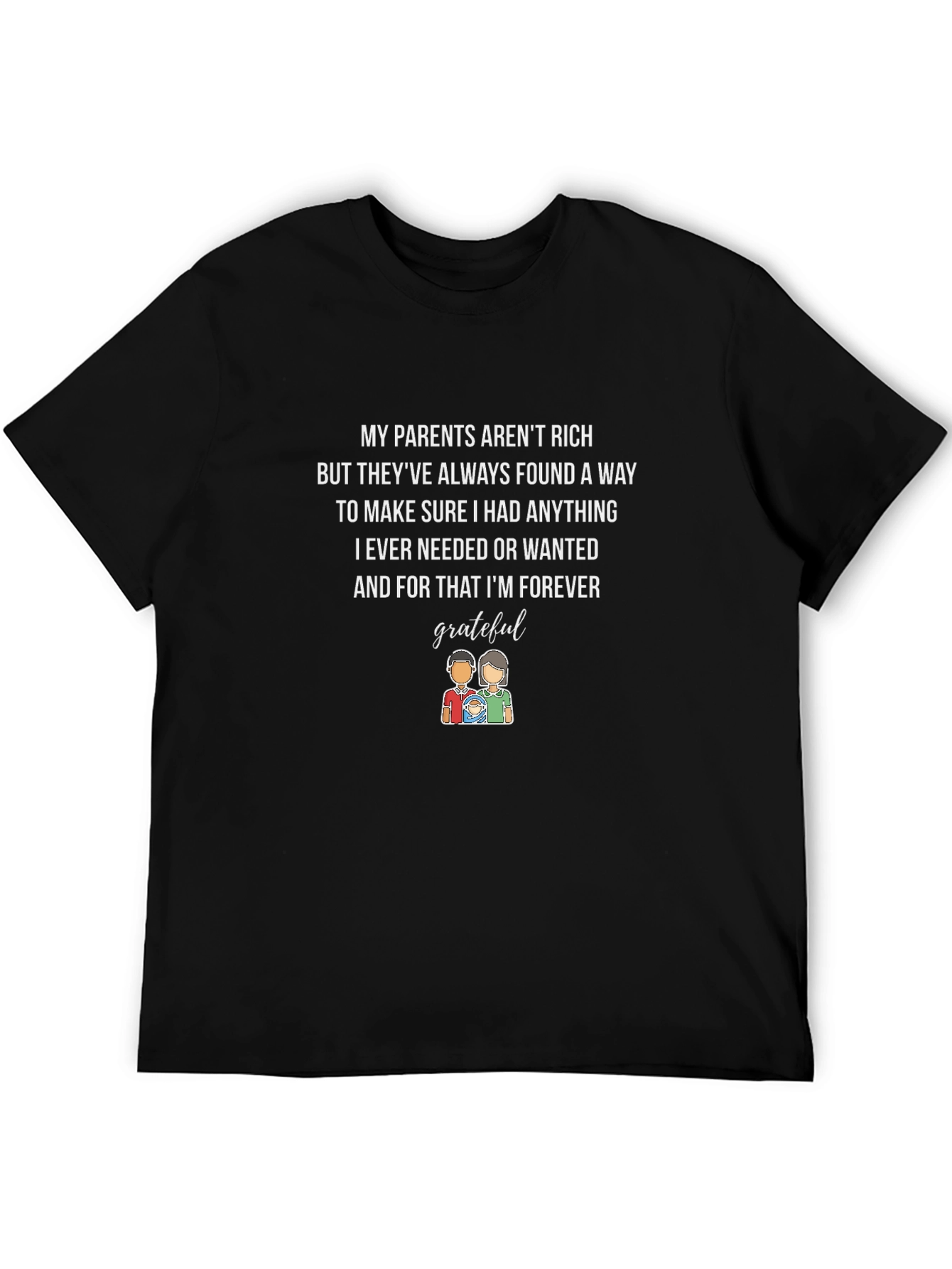 Grateful Parents Graphic T-Shirt - Unisex