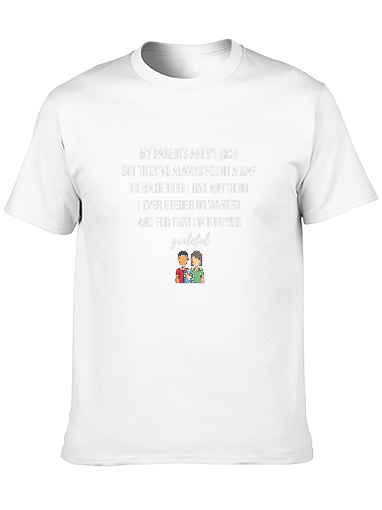 Grateful Parents Graphic T-Shirt - Unisex