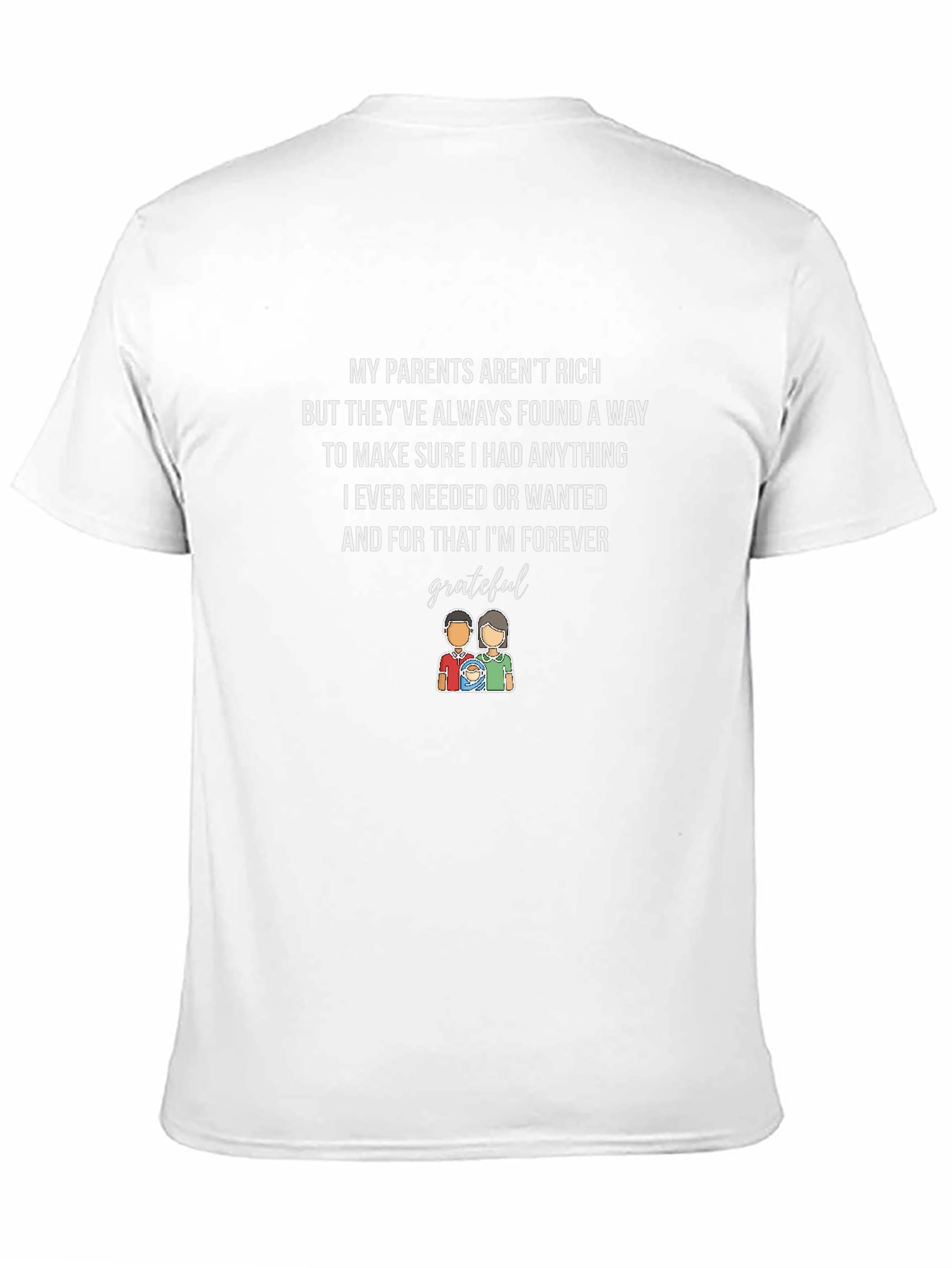 Grateful Parents Graphic T-Shirt - Unisex